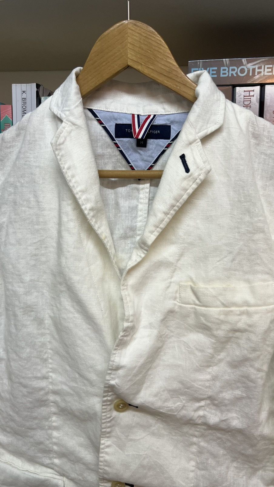 Tommy Hilfiger Tommy Hilfiger Linen Jacket Size US M / EU 48-50 / 2 - 6 Thumbnail