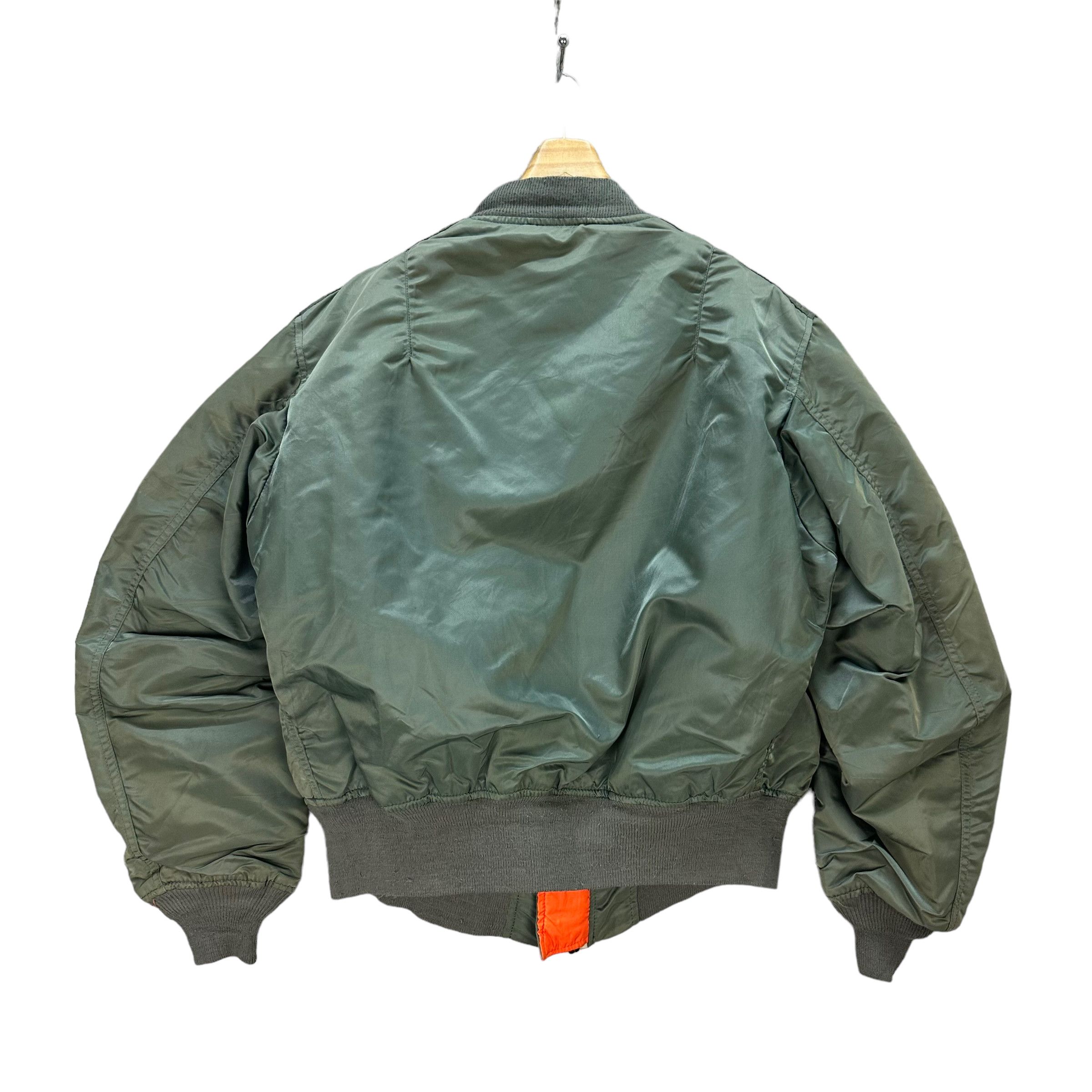 Alpha Industries Vintage ALPHA INDUSTRIES USAF MA1 BOMBER JACKET #7683-164 Size US L / EU 52-54 / 3 - 12 Thumbnail