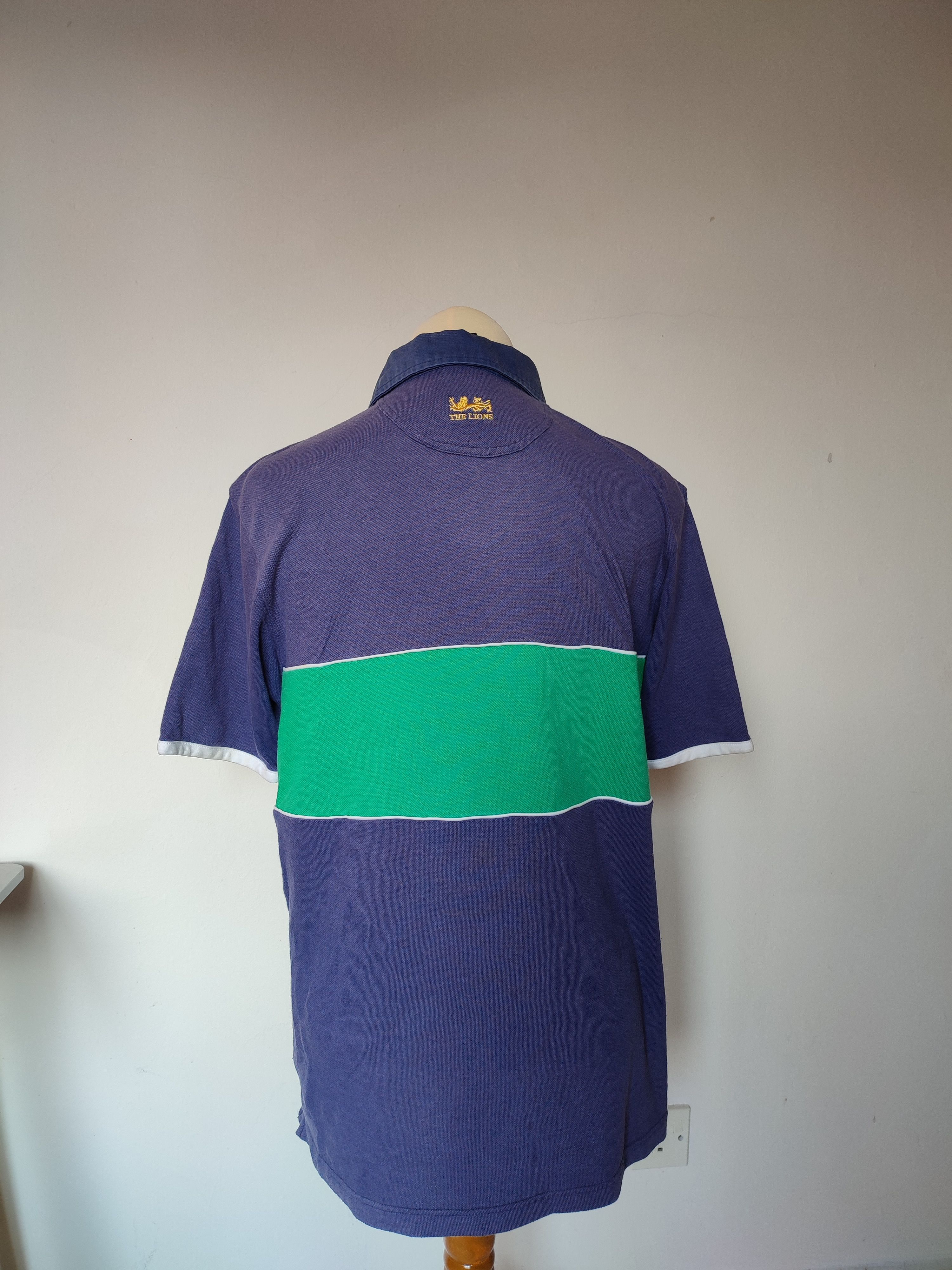 Adidas VINTAGE ADIDAS THE LIONS CLUB RUGBY POLO Size US L / EU 52-54 / 3 - 3 Thumbnail