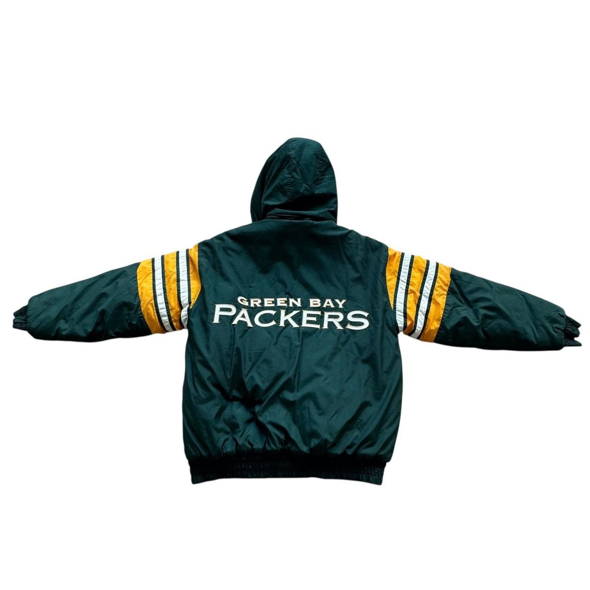 Logo 7 vintage logo 7 green bay packers quilted coat Size US L / EU 52-54 / 3 - 3 Thumbnail