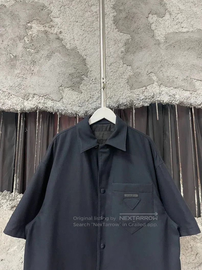 Prada Prada Wool Patch Triangle Logo Short Sleeve. Size US S / EU 44-46 / 1 - 3 Thumbnail