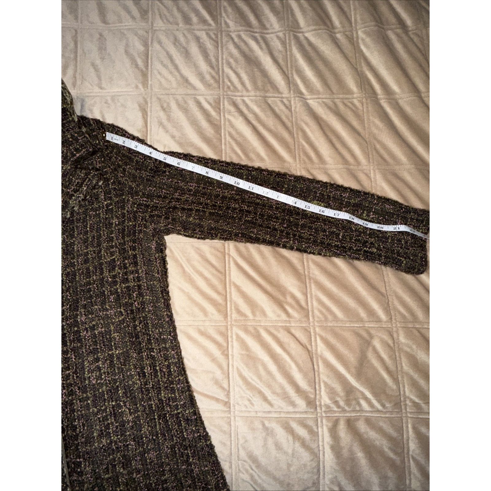 Woolrich Woolen Mills Woolsworth Vintage Women’s Boucle Plaid Button Up Coat Sz M Size M / US 6-8 / IT 42-44 - 8 Thumbnail