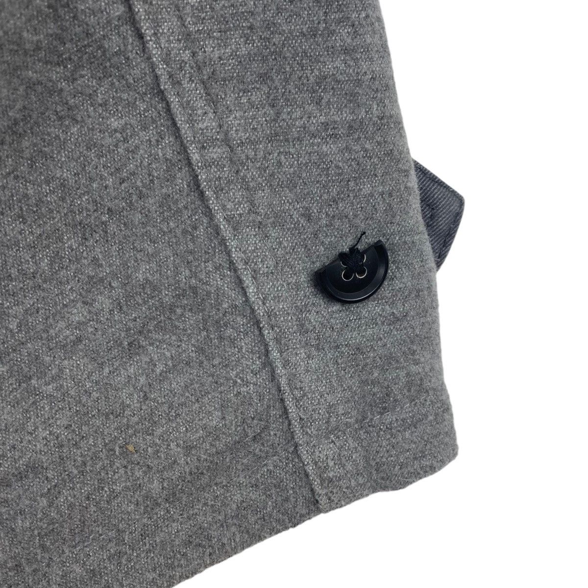 Japanese Brand × semanticdesign SEMANTIC DESIGN Punk Japanese Brand Grey Coat Size L / US 10 / IT 46 - 11 Thumbnail