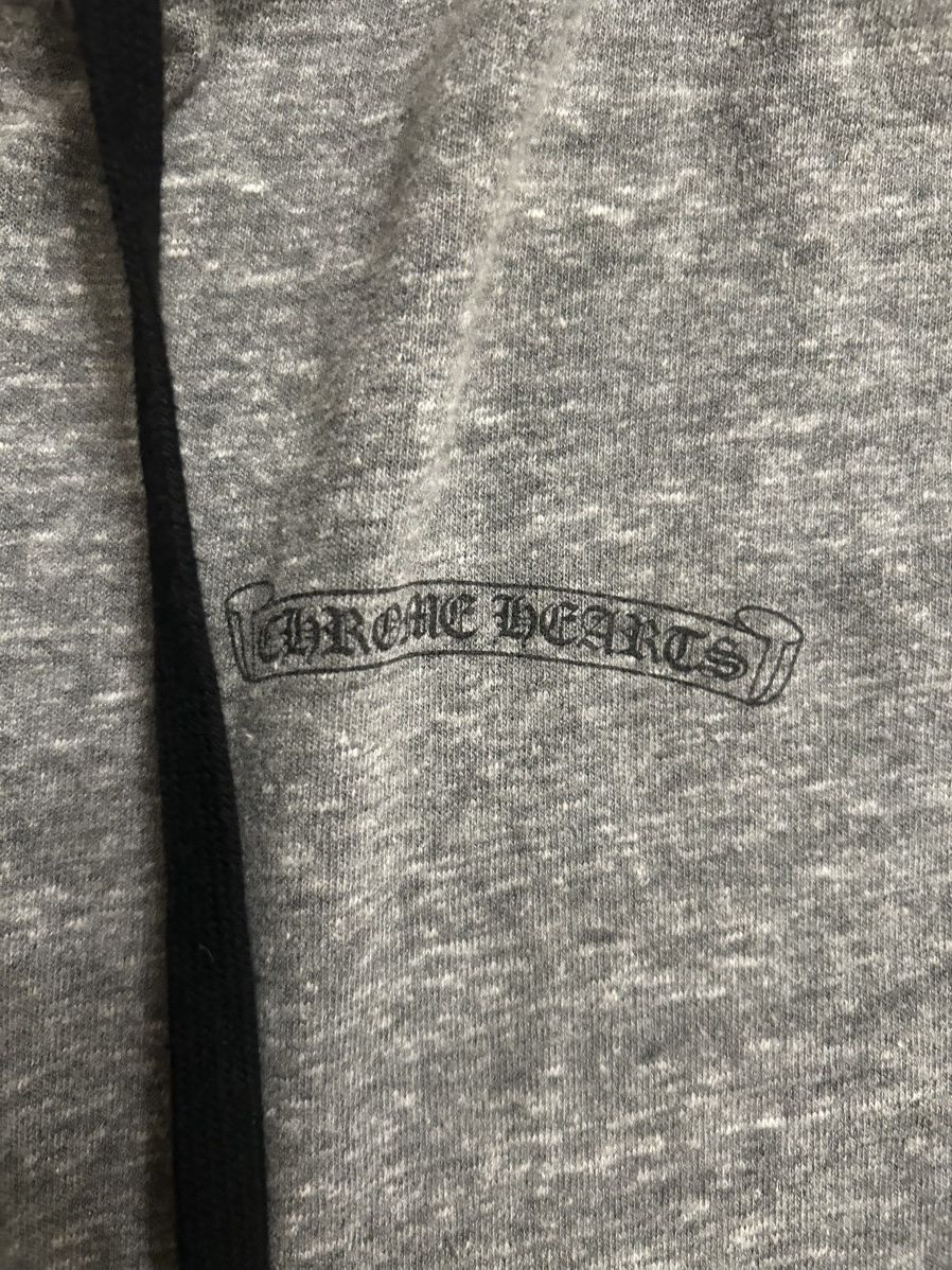 Chrome Hearts Vintage 2000s Chrome Hoodie Monogram Cross Fleur scroll Size US S / EU 44-46 / 1 - 6 Thumbnail
