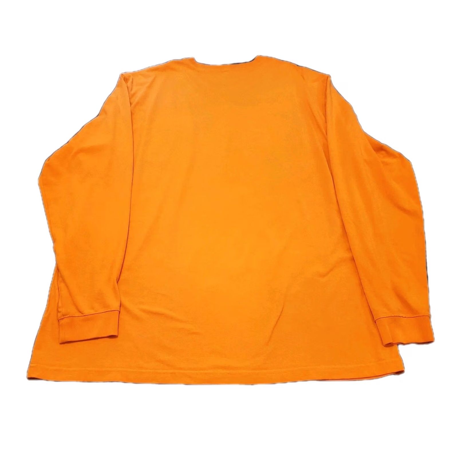 Carhartt VINTAGE: No Carhartt Shirt Mens 2XL Orange High Visibility Long Sleeve Crew Neck Heavyweight Loose Fit Outdoor Size US XXL / EU 58 / 5 - 2 Thumbnail