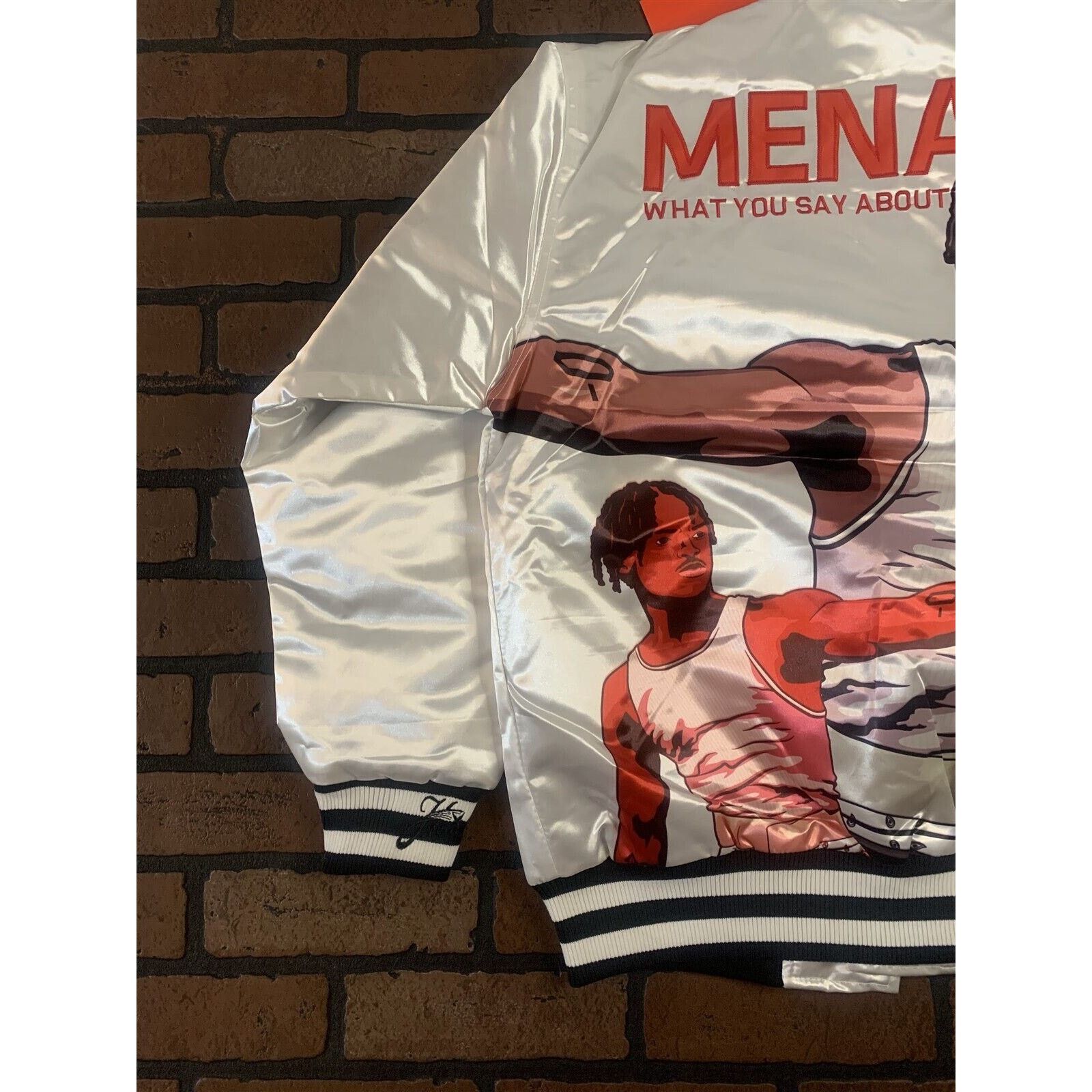 Other MENACE II SOCIETY Headgear Classics White Jacket~New~S- 2XL Size US L / EU 52-54 / 3 - 10 Thumbnail