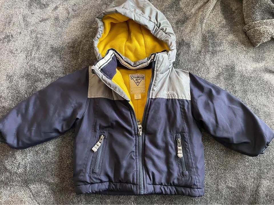 Designer 2T OshKosh B’gosh Winter Coat Size ONE SIZE - 1 Thumbnail