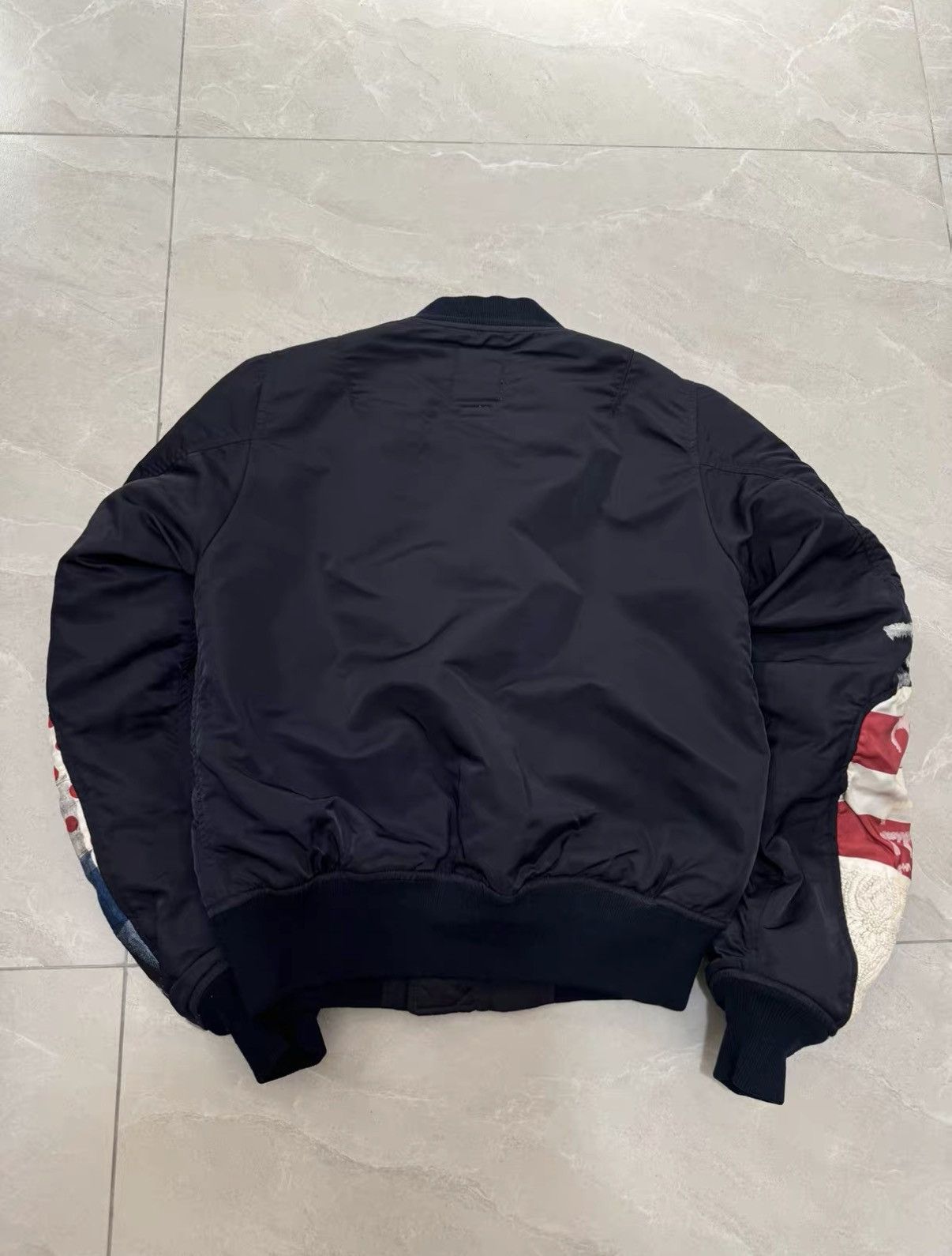 Visvim VISVIM 19SS THORSON JKT COLLAGE Mud-Dyed Flight Jacket J34 Size US XS / EU 42 / 0 - 9 Thumbnail