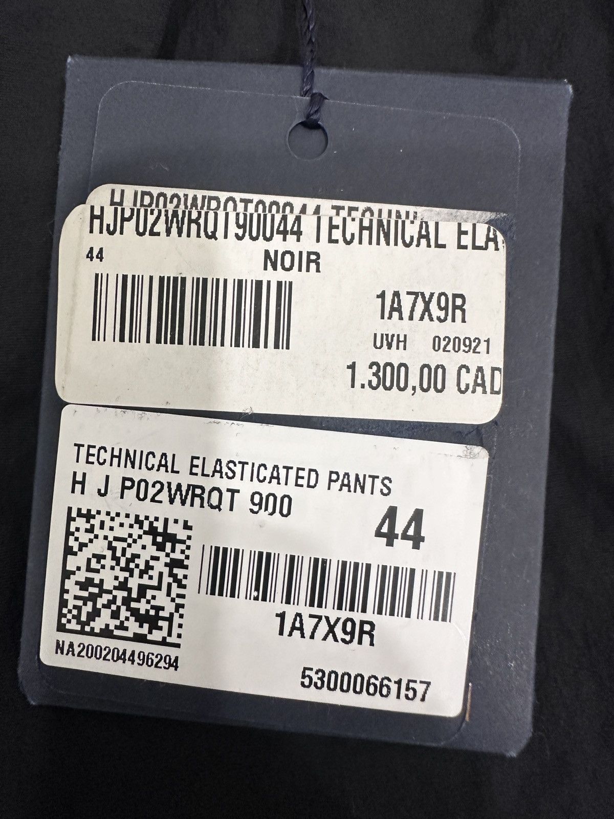 Louis Vuitton Louis Vuitton Technical Elasticated Pants Joggers Black S 44 Size US 44 / EU 60 - 3 Thumbnail