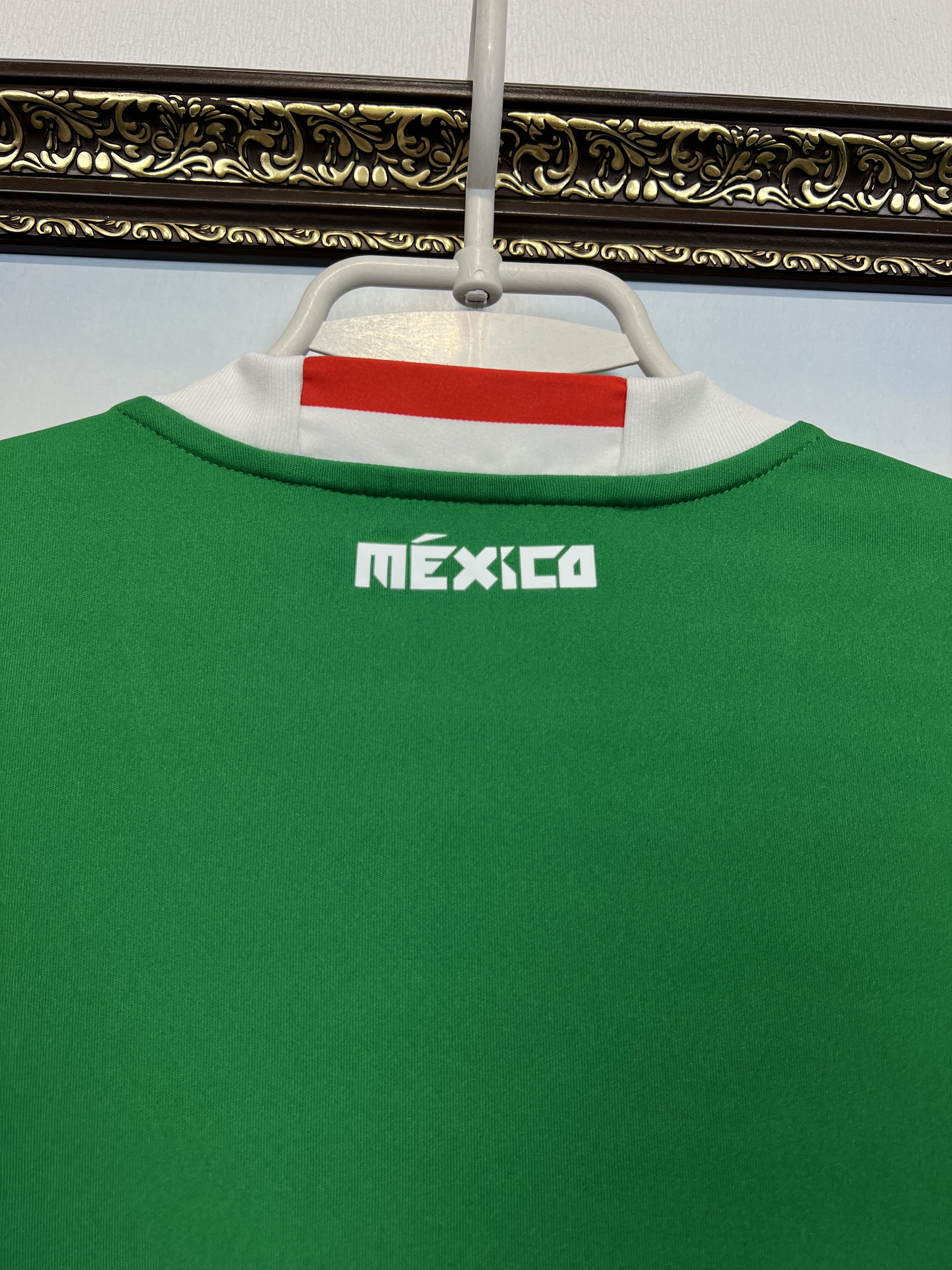 Adidas Mexico Home football shirt Soccer Long Sleeve Jersey Trikot Size US M / EU 48-50 / 2 - 10 Thumbnail