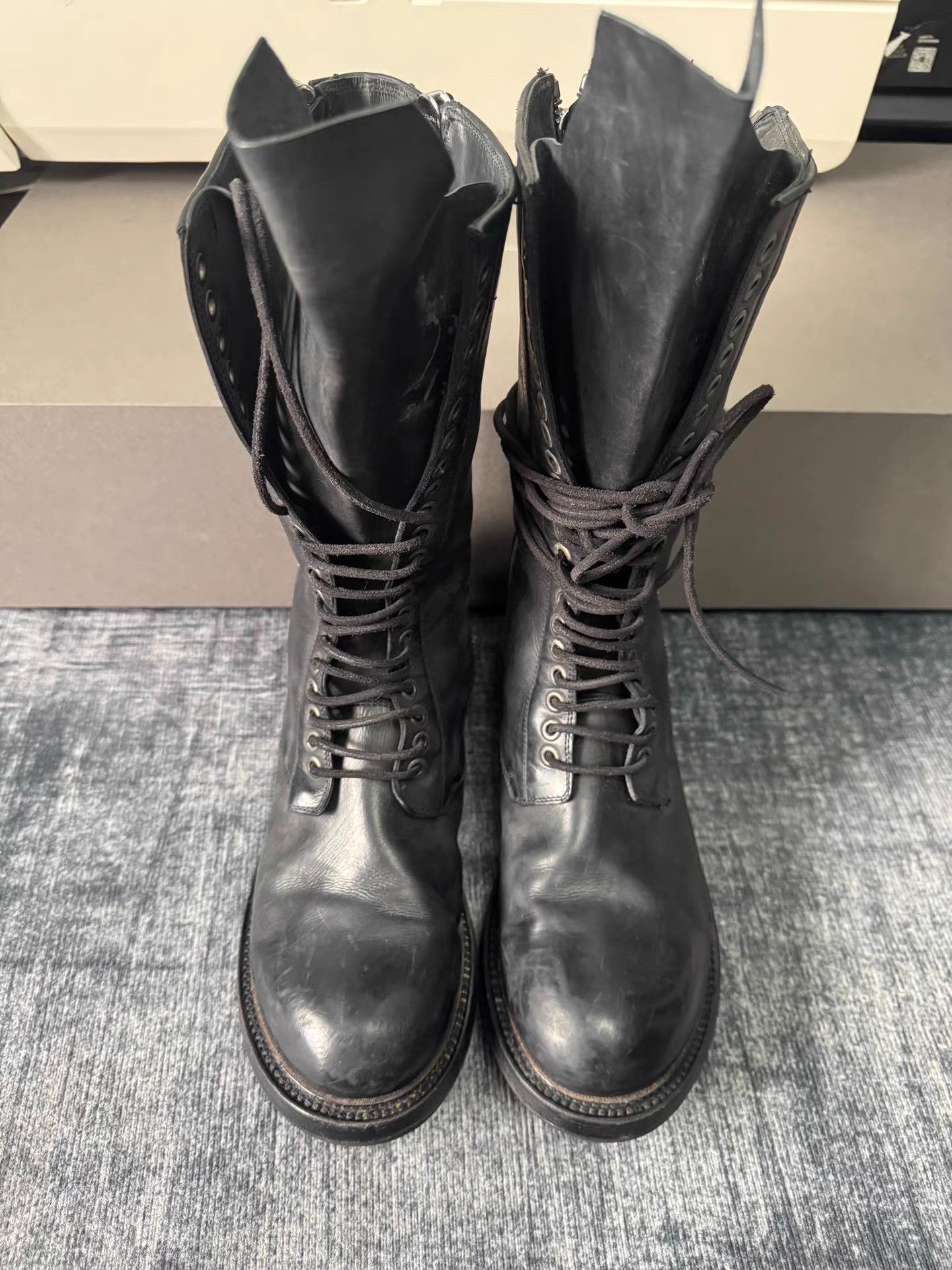 Rick Owens Rick Owens mainline heavy-duty high-top boots Size US 8 / EU 41 - 2 Thumbnail