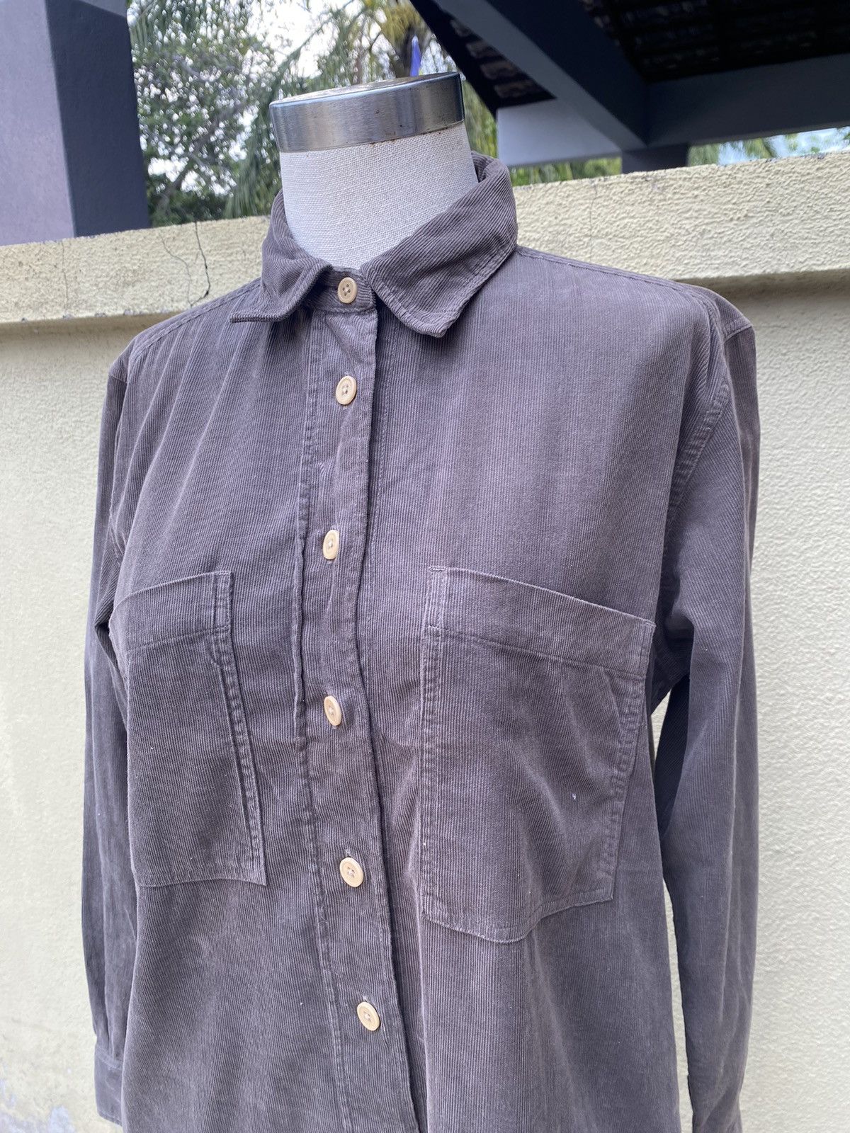 Margaret Howell mhl by margaret howell corduroy long shirt Size S / US 4 / IT 40 - 2 Thumbnail