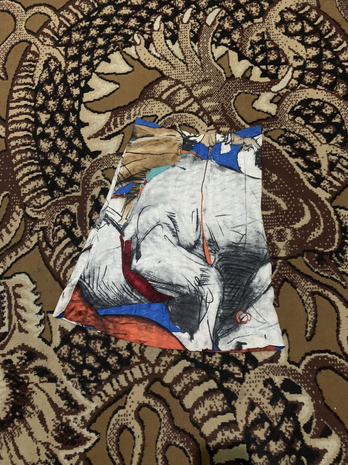 Rockmount Ranch Wear 1990s Rockmounth Skirt Abstrak Size 30" / US 8 / IT 44 - 1 Thumbnail