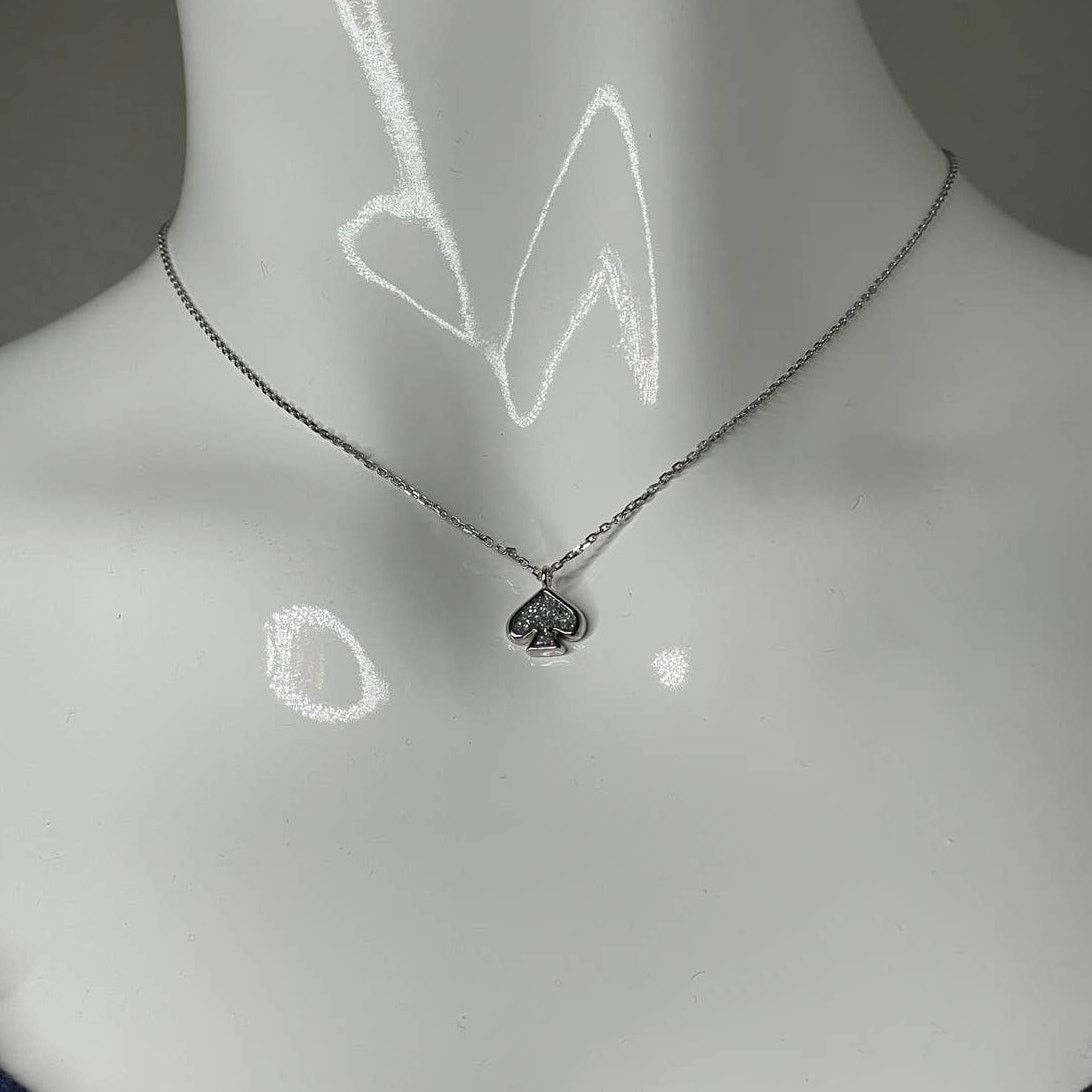 Kate Spade Kate Spade everyday spade glitter enamel mini Necklace Size ONE SIZE - 6 Thumbnail