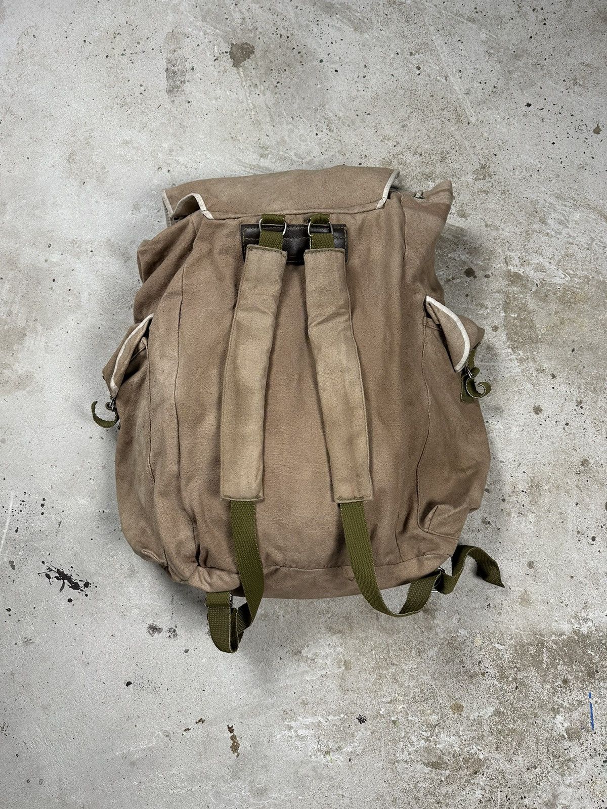 Other Vintage 90s Military Huge Backpack Bag Distressed Size ONE SIZE - 8 Thumbnail