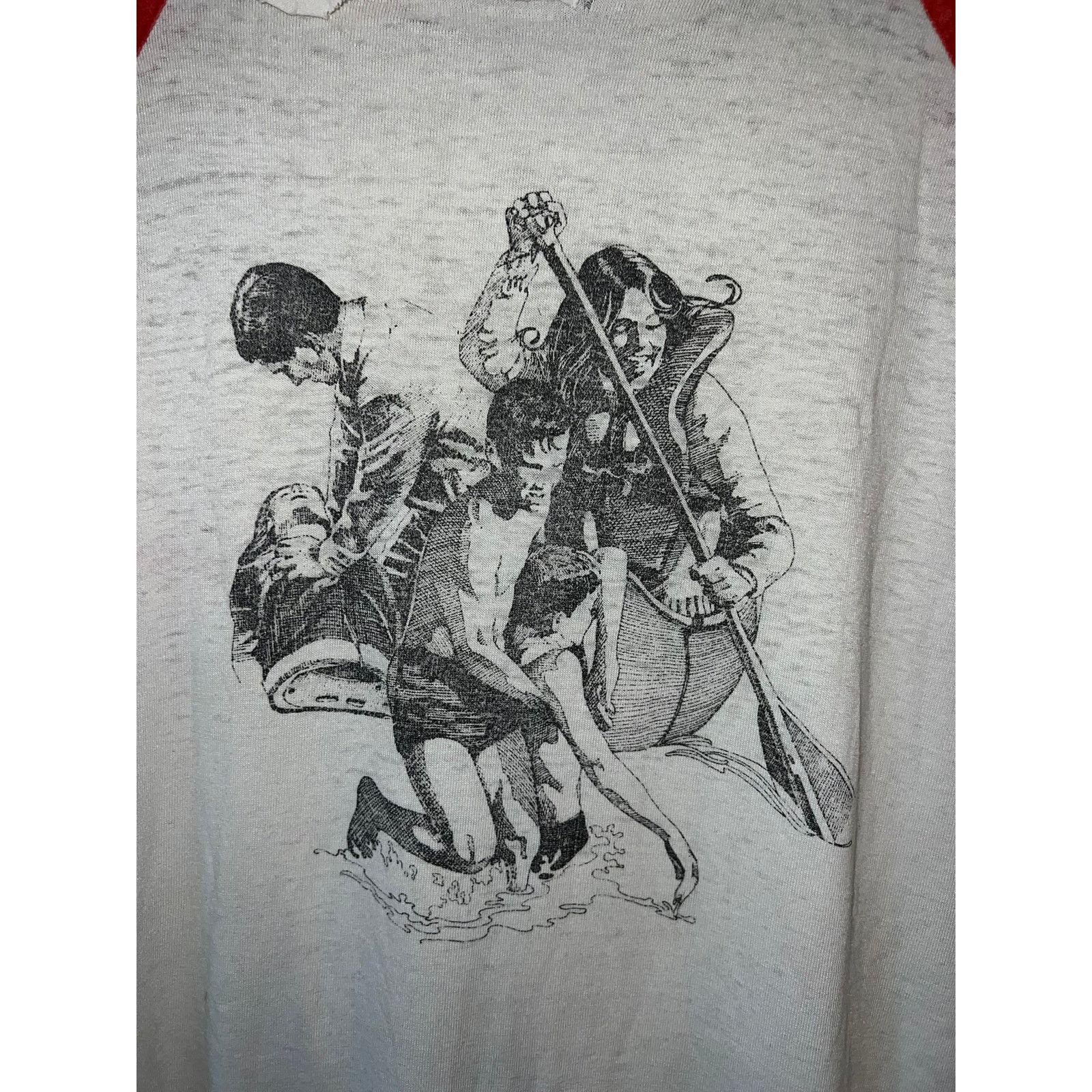 Vintage Vintage American Red Cross Shirt Safety Servcies Tee 80s XL Size US XL / EU 56 / 4 - 12 Thumbnail
