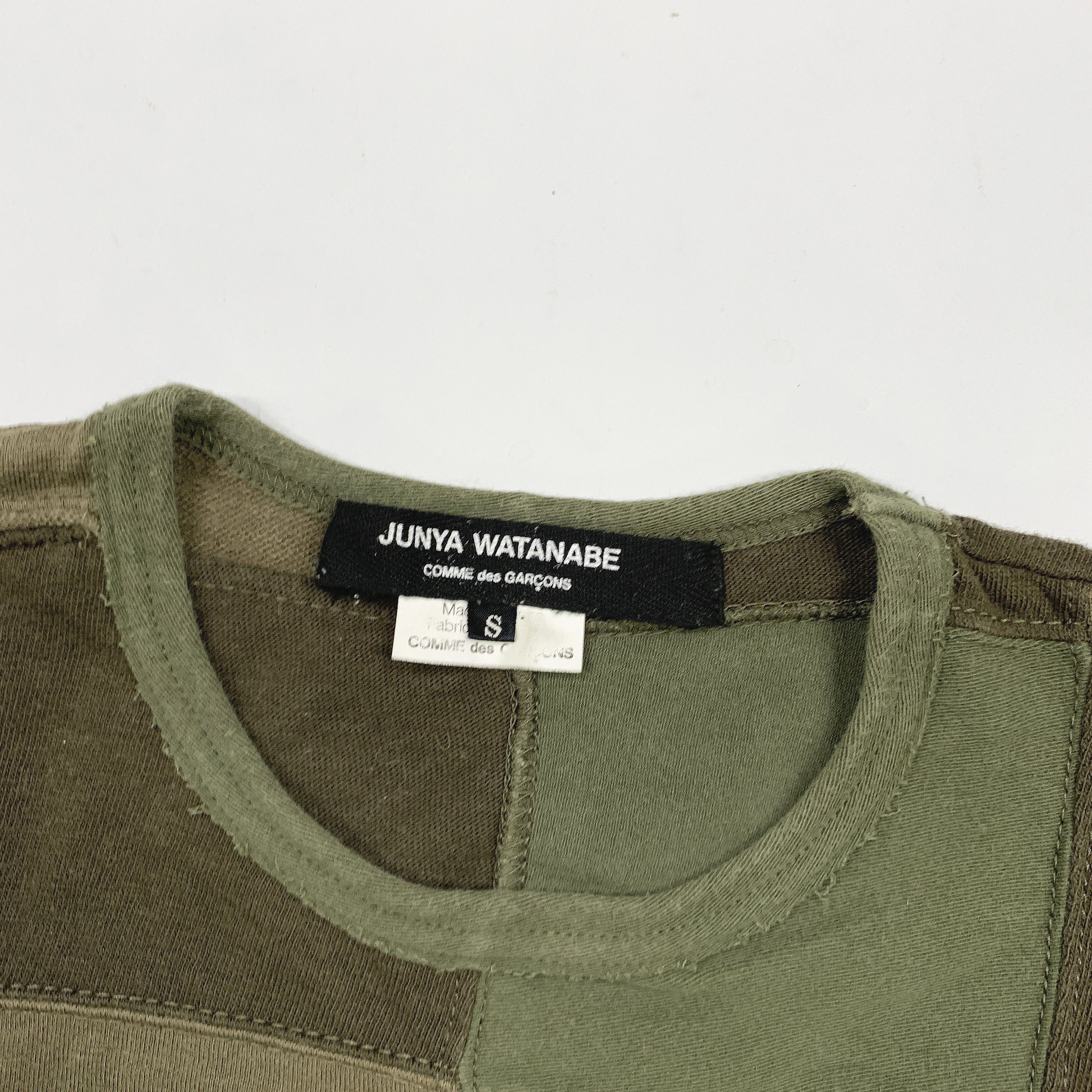 Comme des Garcons × Junya Watanabe 2006 Patchwork T-Shirt Size ONE SIZE - 5 Thumbnail