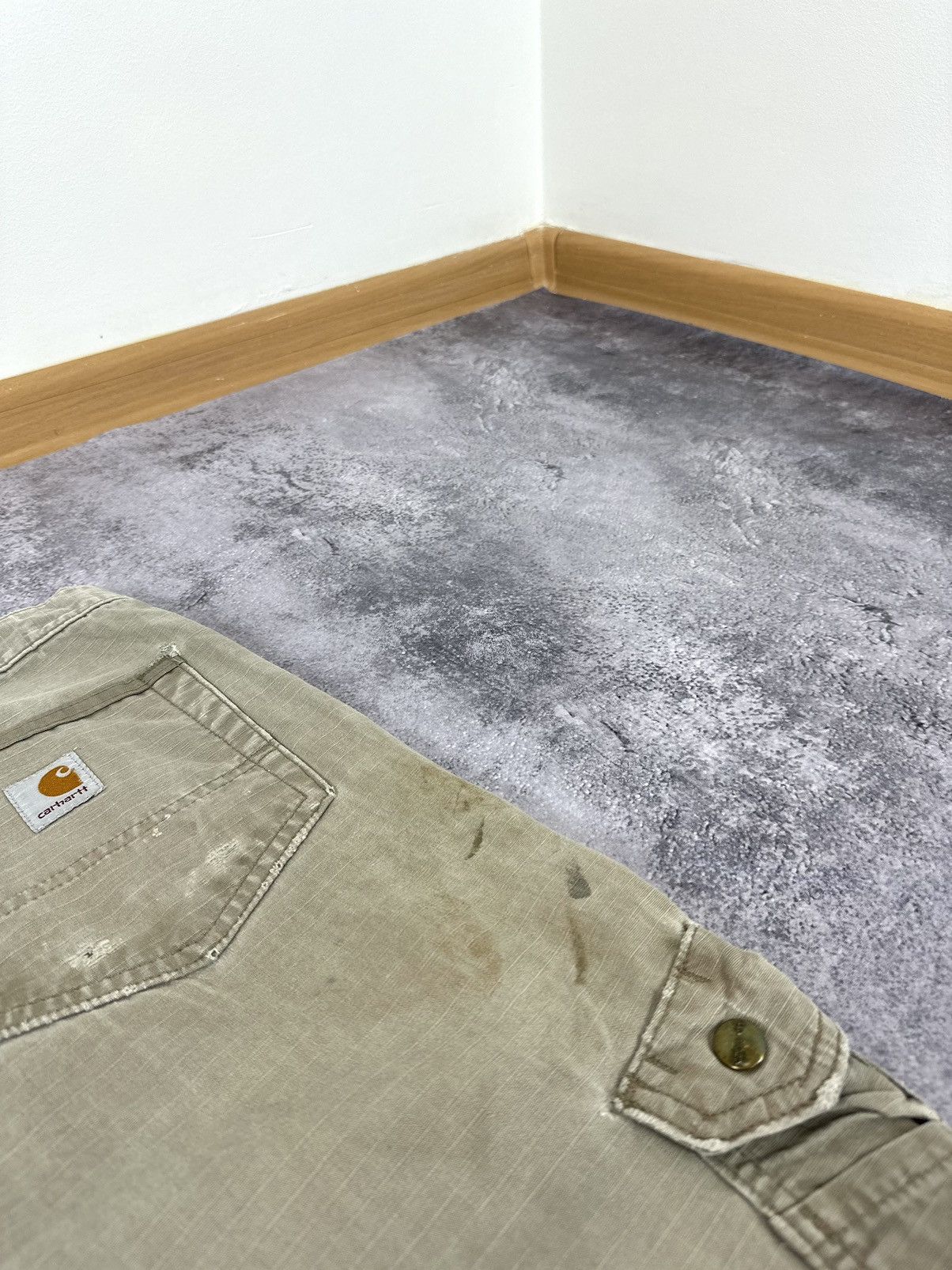 Carhartt Vintage Carhartt Double Knee Distressed USA Opium Work Pants Size US 36 / EU 52 - 15 Thumbnail