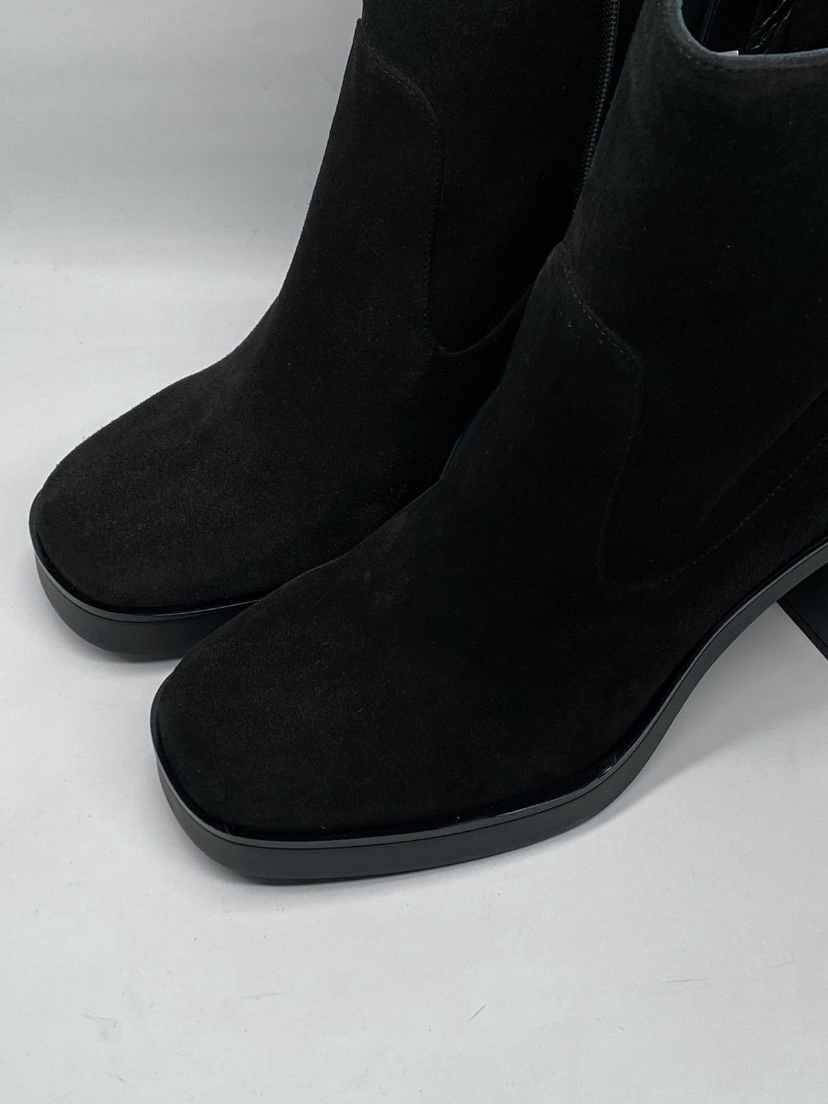 Stuart Weitzman Stuart Weitzman Suede Platform Zipped Booties size 9.5 Size US 9.5 / IT 39.5 - 6 Thumbnail