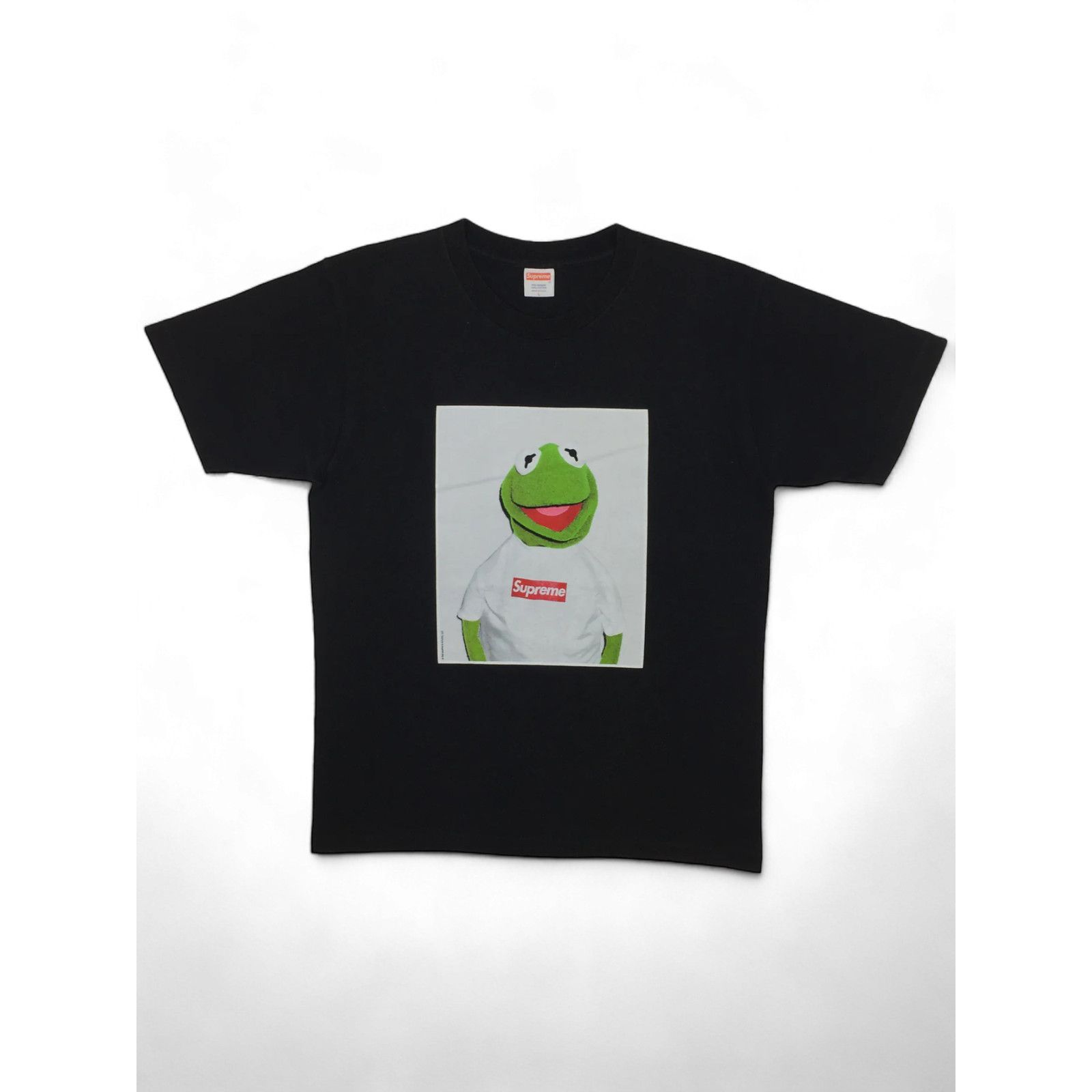 Supreme 2008 Supreme Kermit Black Photo Tee Size US L / EU 52-54 / 3 - 1 Thumbnail