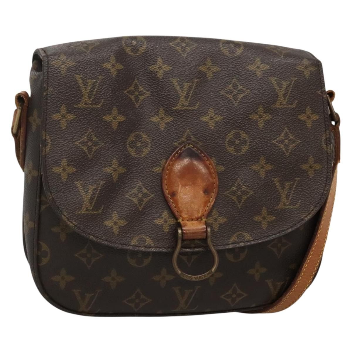 Louis Vuitton LOUIS VUITTON Monogram Saint Cloud GM Shoulder Bag M51242 Size ONE SIZE - 1 Thumbnail