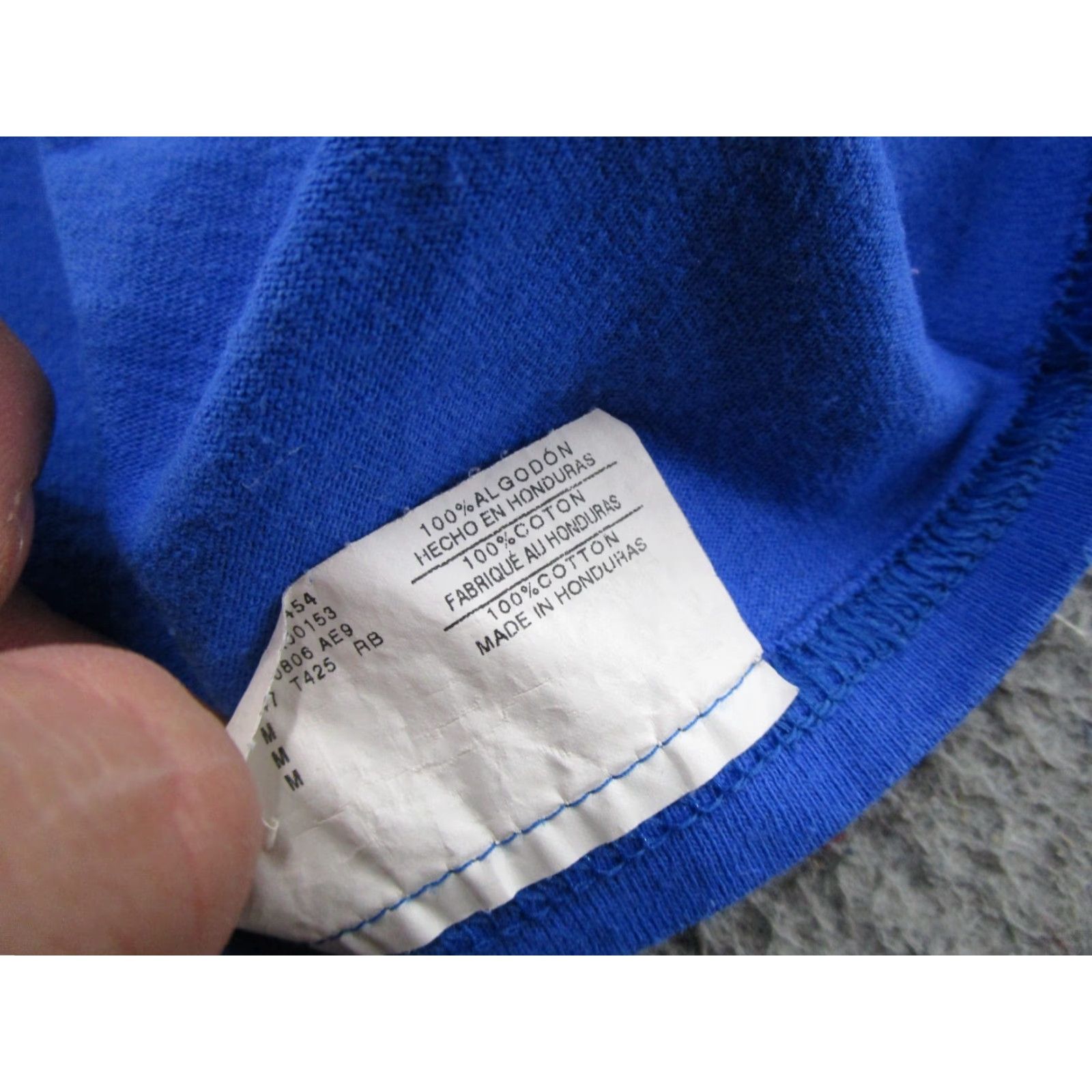 Champion Champion T-Shirt Mens Size M Blue University Spell Out Drake Law School Size US M / EU 48-50 / 2 - 4 Thumbnail
