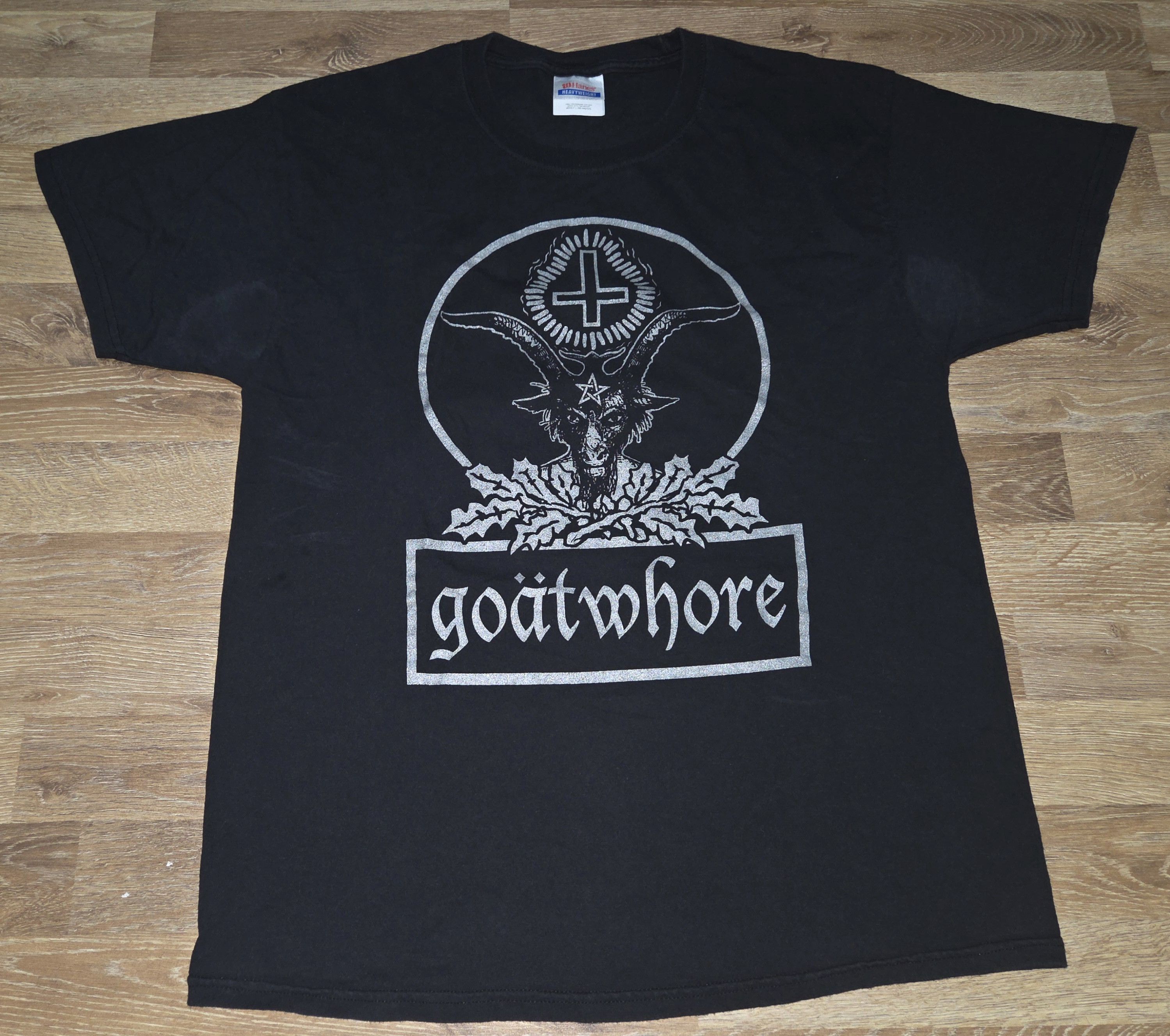 Band Tees Vintage Black Metal Band GOATWHORE Jagermeister T Shirt Size US L / EU 52-54 / 3 - 1 Thumbnail