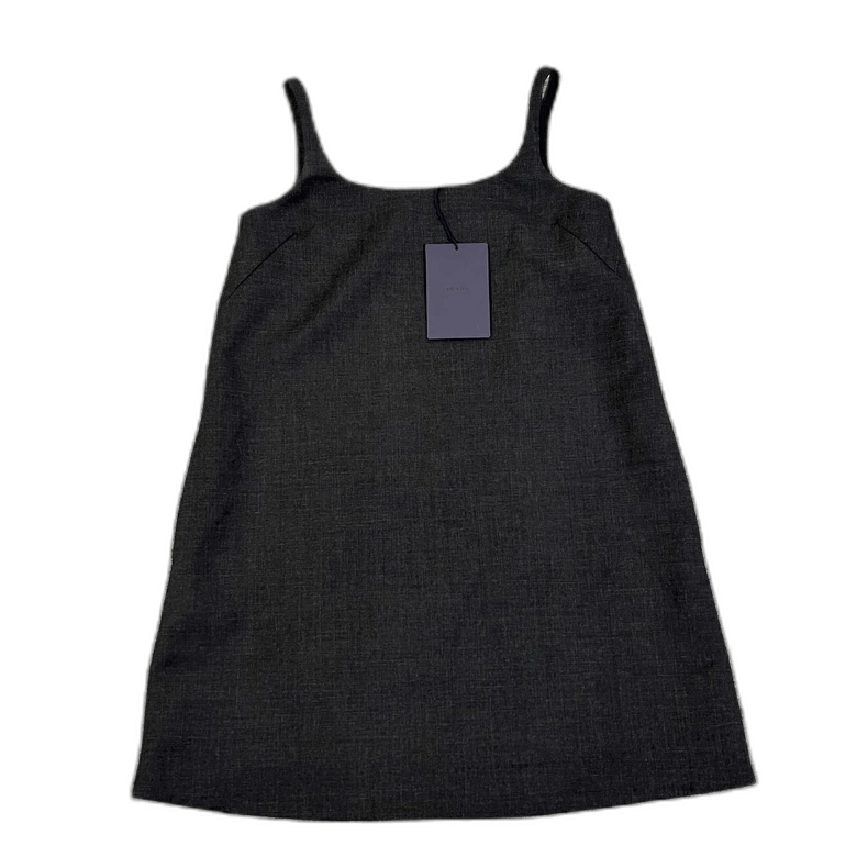 Prada Black Prada Spaghetti Strap Dress Size 38-2506 Size S / US 4 / IT 40 - 1 Thumbnail
