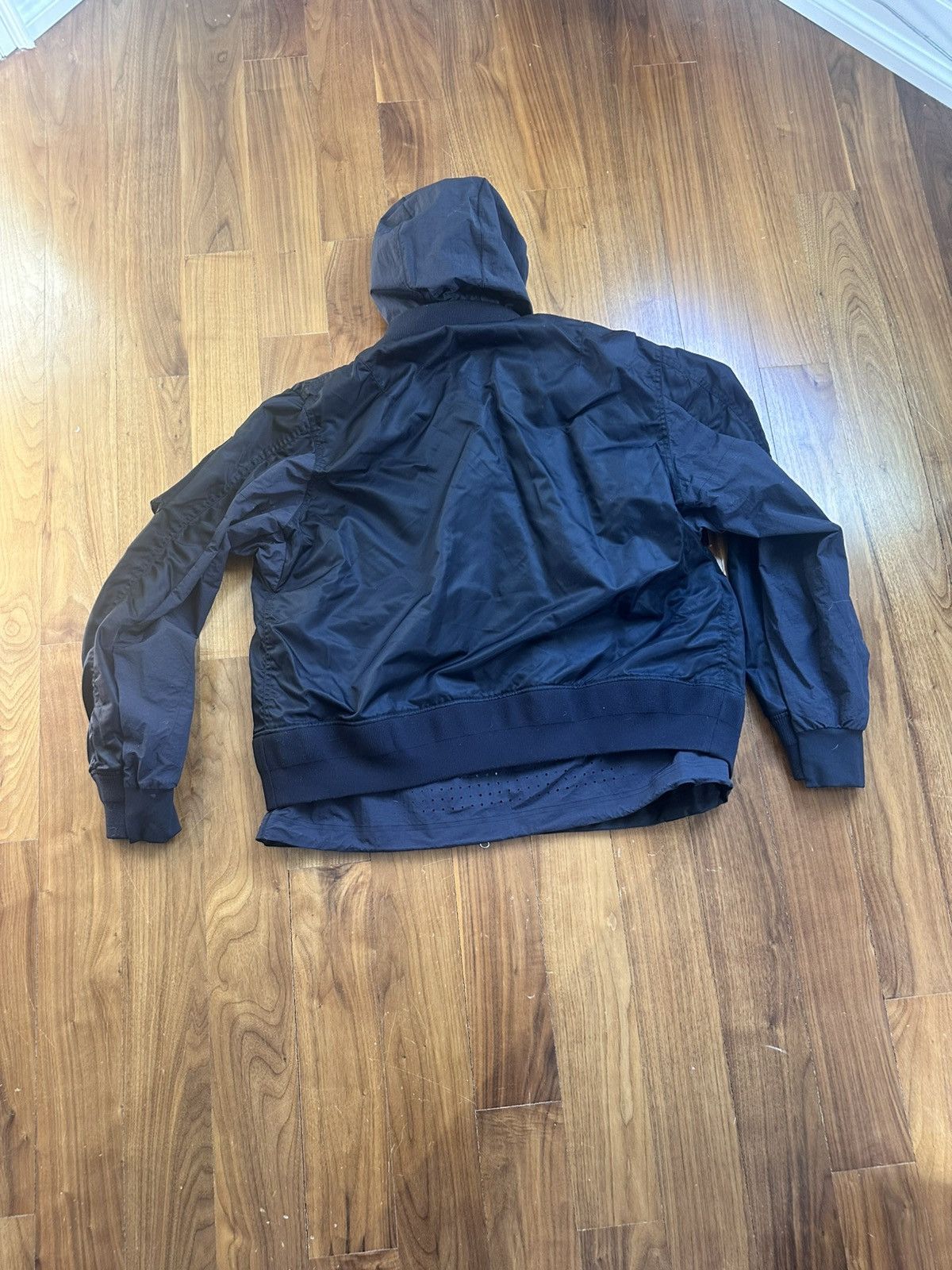 Nike × Sacai Nike x Sacai Layered Hybrid Jacket Double Zip Hooded Size US M / EU 48-50 / 2 - 2 Thumbnail