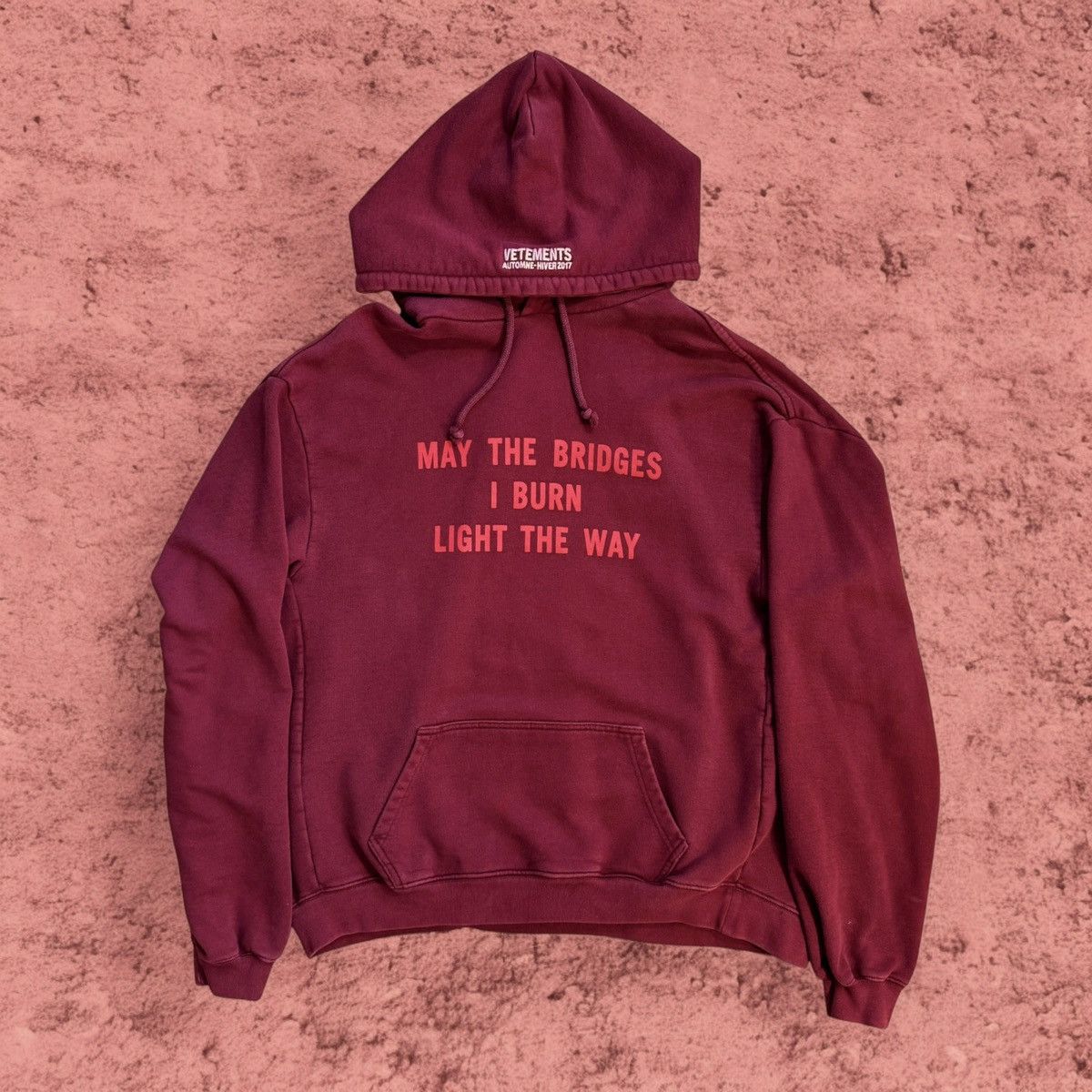 Vetements May The Bridges I Burn Light The Way Size US L / EU 52-54 / 3 - 1 Thumbnail
