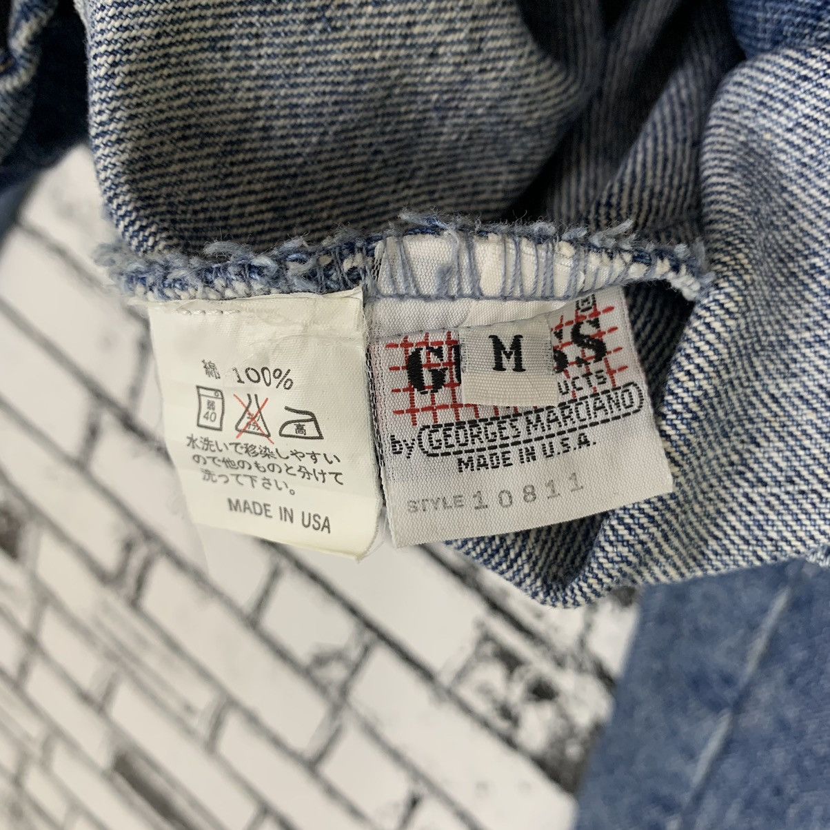 Georges Marciano × Guess Vintage Georges Marciano Iconic Denim Design Denim Jacket Size M / US 6-8 / IT 42-44 - 13 Thumbnail