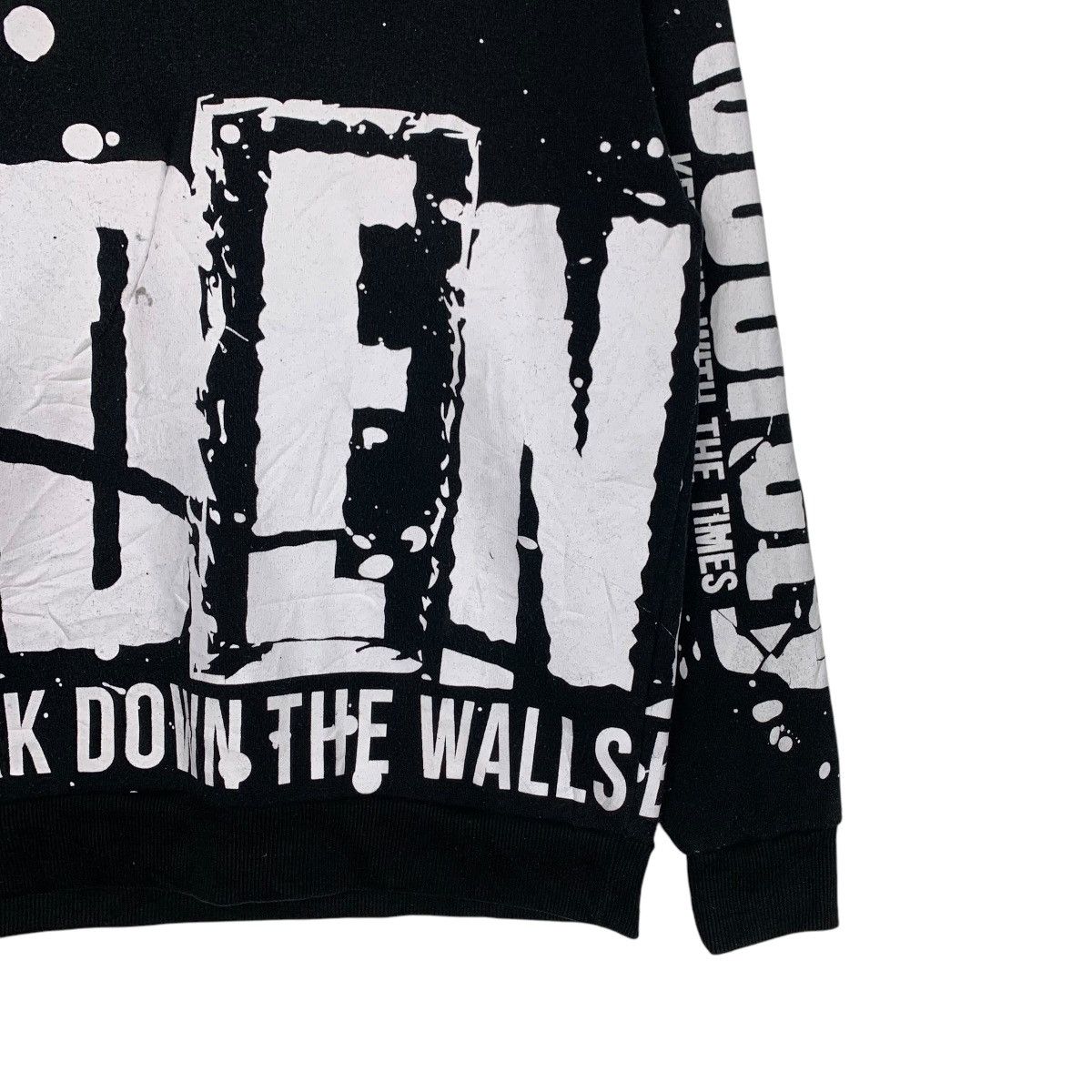 Japanese Brand DEFECTIVE STRUCT Break Down The Walls Sweatshirt #1902-C83 Size US M / EU 48-50 / 2 - 4 Thumbnail