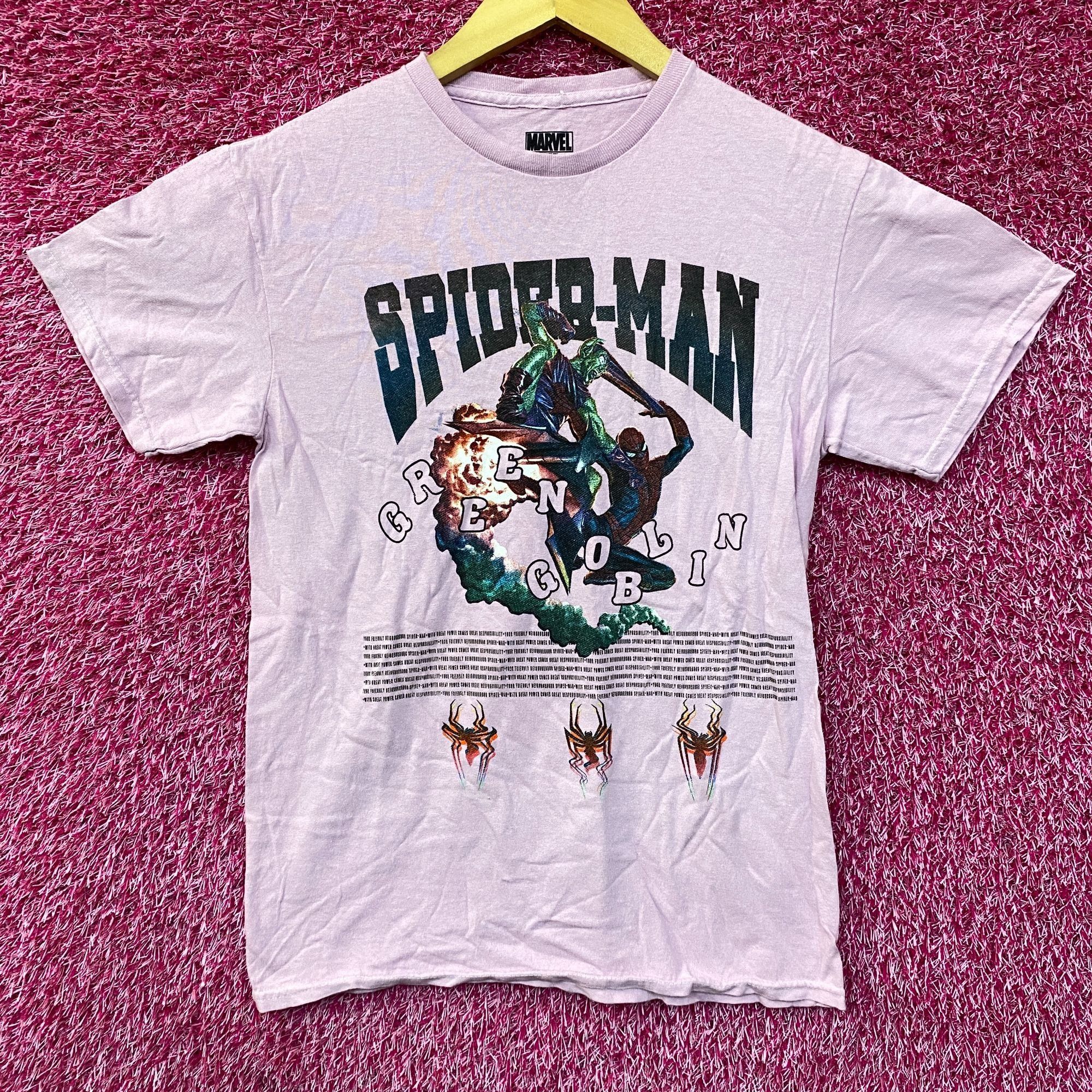 Marvel Comics Marvel Spider-Man vs Green Goblin T-shirt Extra Small Size US XS / EU 42 / 0 - 1 Thumbnail