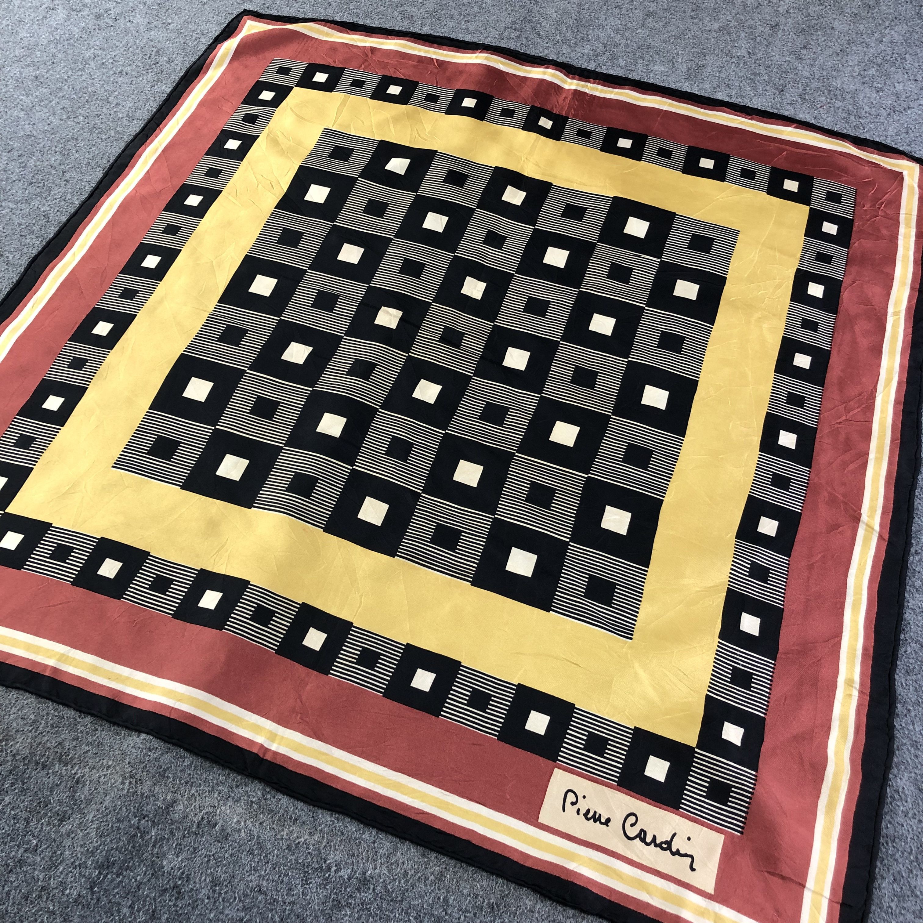 Pierre Cardin Pierre Cardin Silk Scarf M822 Size ONE SIZE - 2 Thumbnail