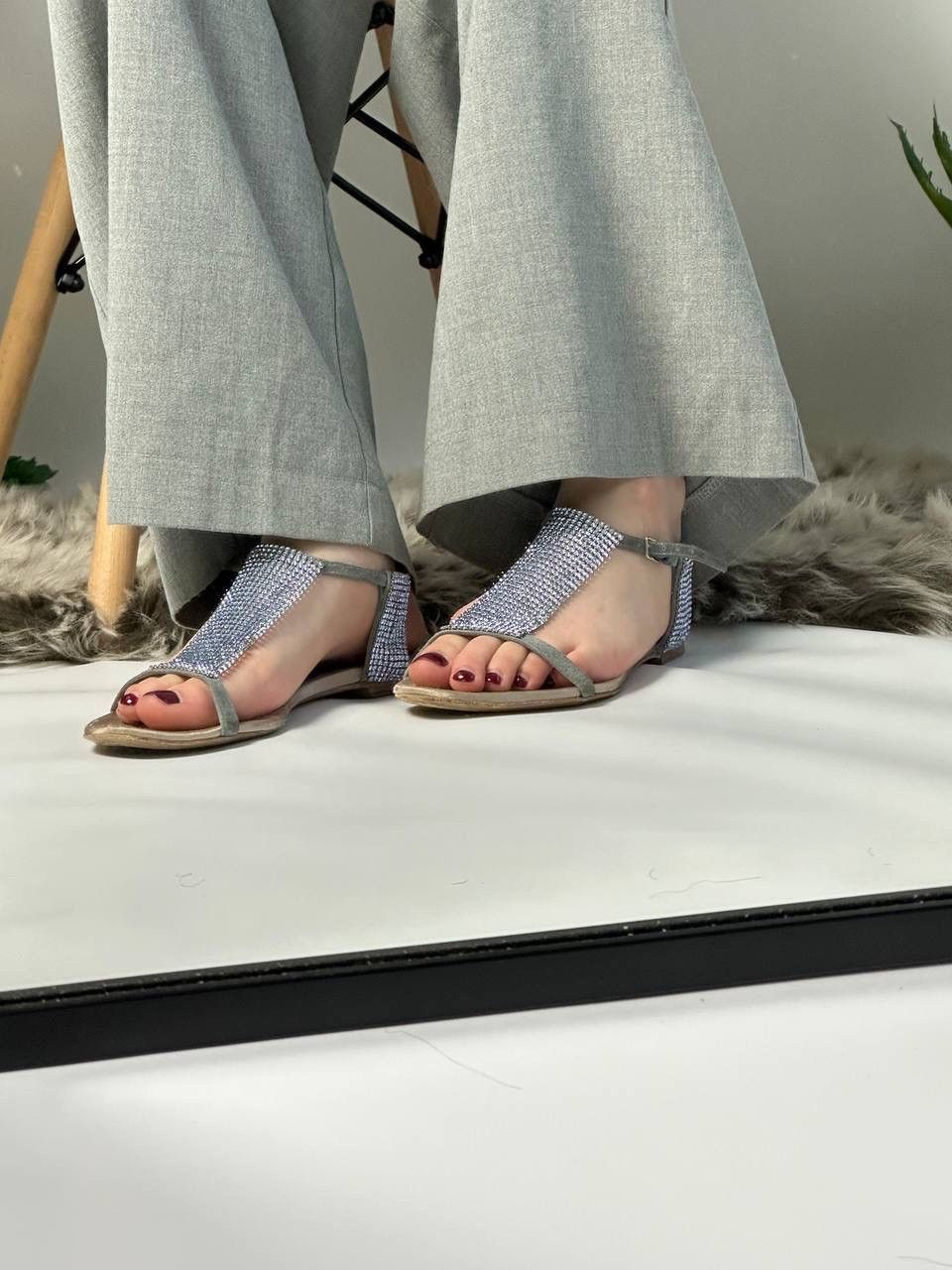 Burberry × Vintage Burberry WMNS Sandal Size US 7 / IT 37 - 6 Thumbnail