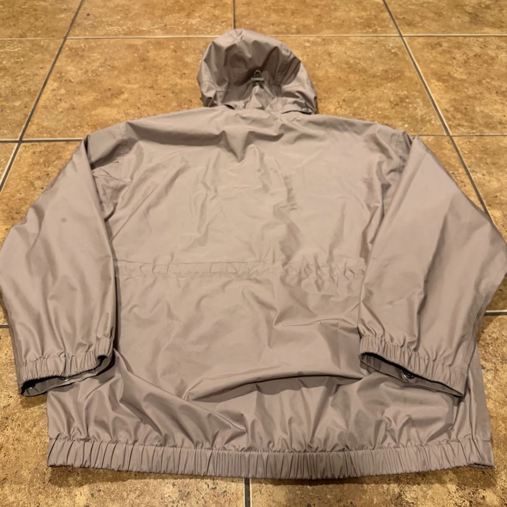 The Arrivals VINTAGE The Arrivals Jacket Mens XL Heavy Rain Parka Safari Hooded Cargo Casual Brown Polyester Softshell Full Zip Mens Size US XL / EU 56 / 4 - 2 Thumbnail