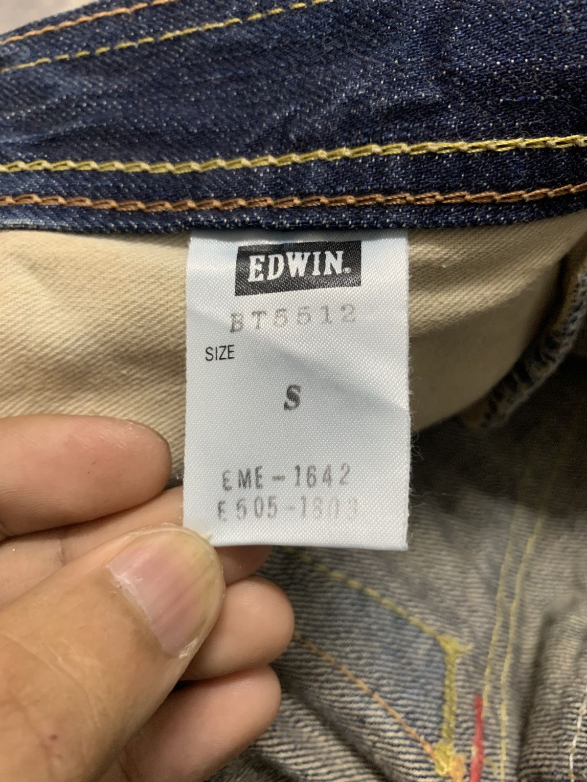 Edwin EDWIN 503 BLUE TRIP FLARE JEANS Size US 31 - 13 Thumbnail