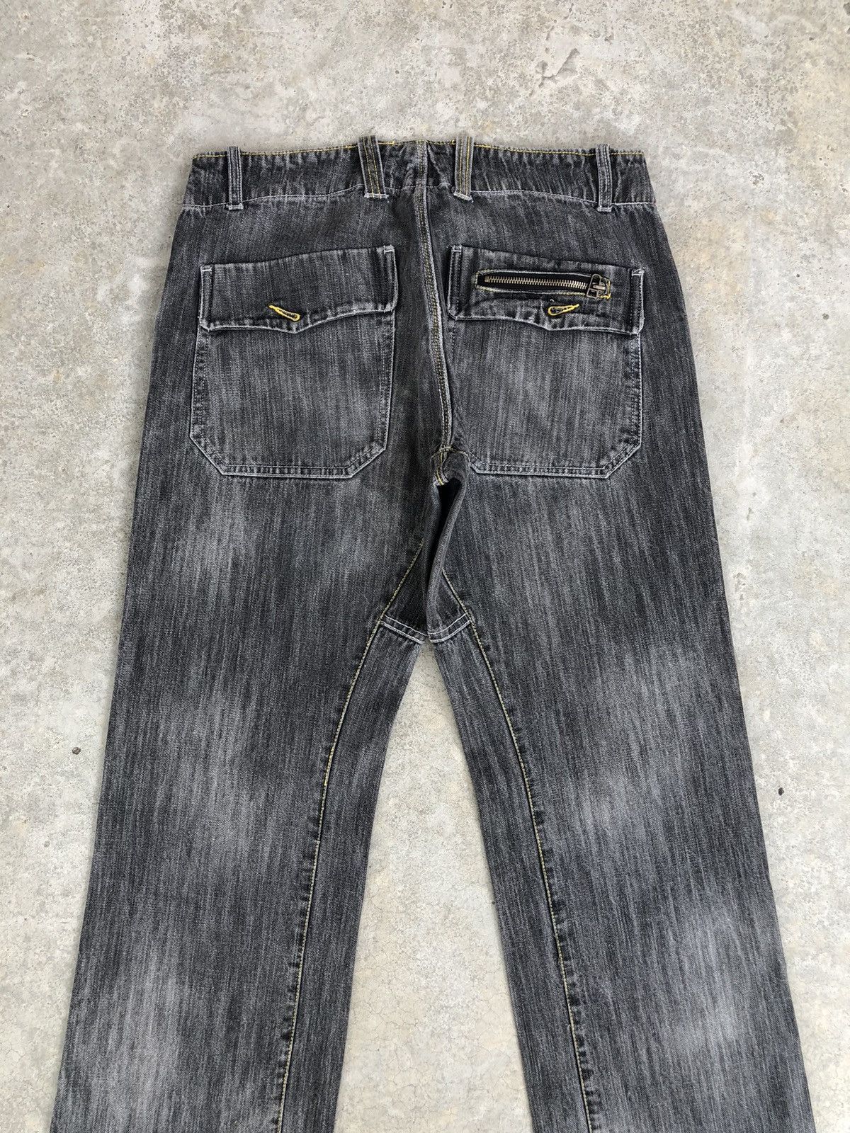 If Six Was Nine Dominate Handcrafted Flared Jeans Distressed Jeans Size US 33 - 8 Thumbnail
