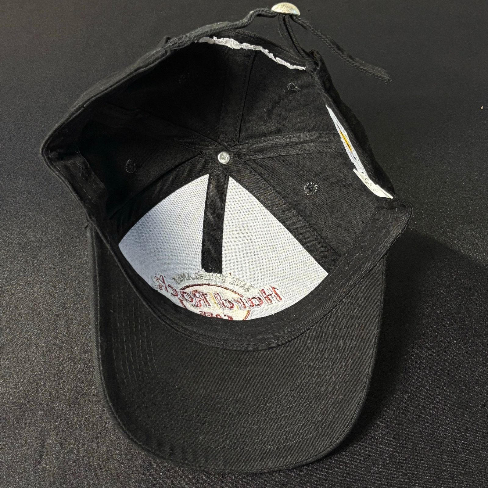 Hard Rock Cafe Black Hard Rock Cafe Hat Size ONE SIZE - 6 Thumbnail
