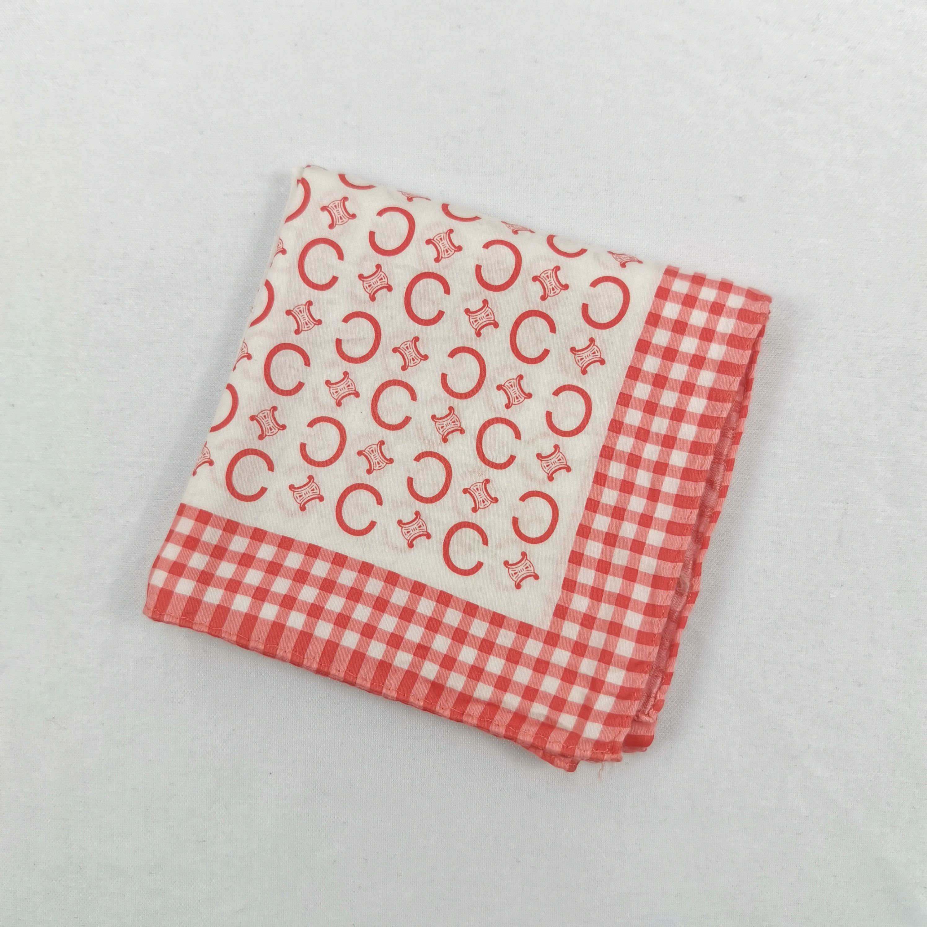 Celine Vintage CELINE Handkerchief Neckerchief Bandana Size ONE SIZE - 4 Thumbnail