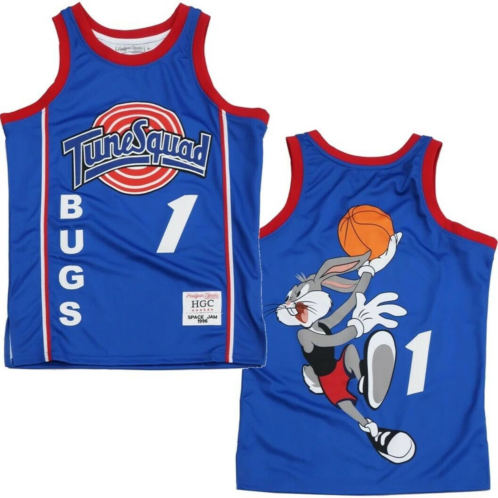 Looney Tunes Space Jam Jersey Bugs Bunny Tune Squad Space Jam