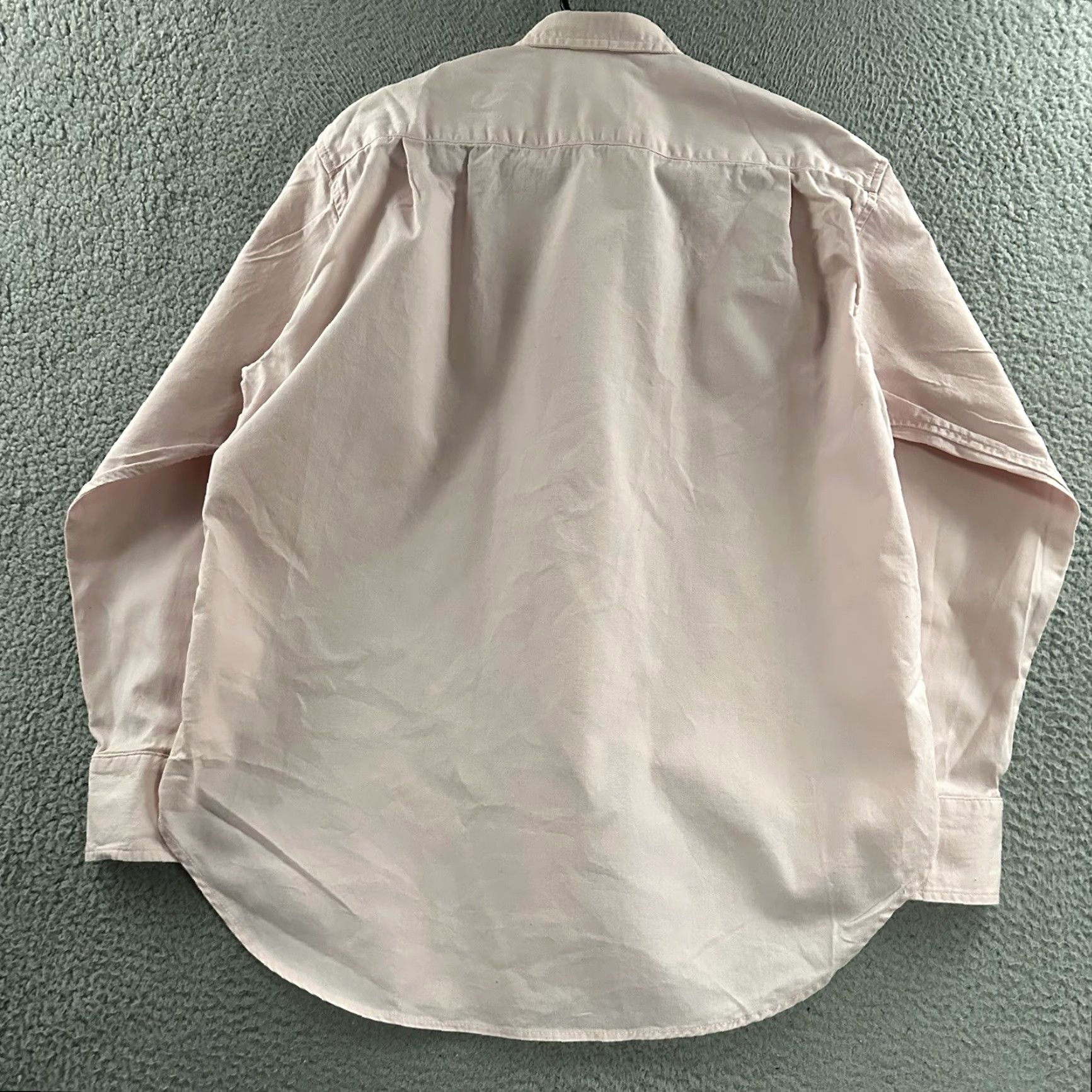 Ralph Lauren VINTAGE Ralph Lauren Womens Top Pink 10 Long Sleeve Button-Up Cotton USA Made Shirt Women Size L / US 10 / IT 46 - 7 Thumbnail