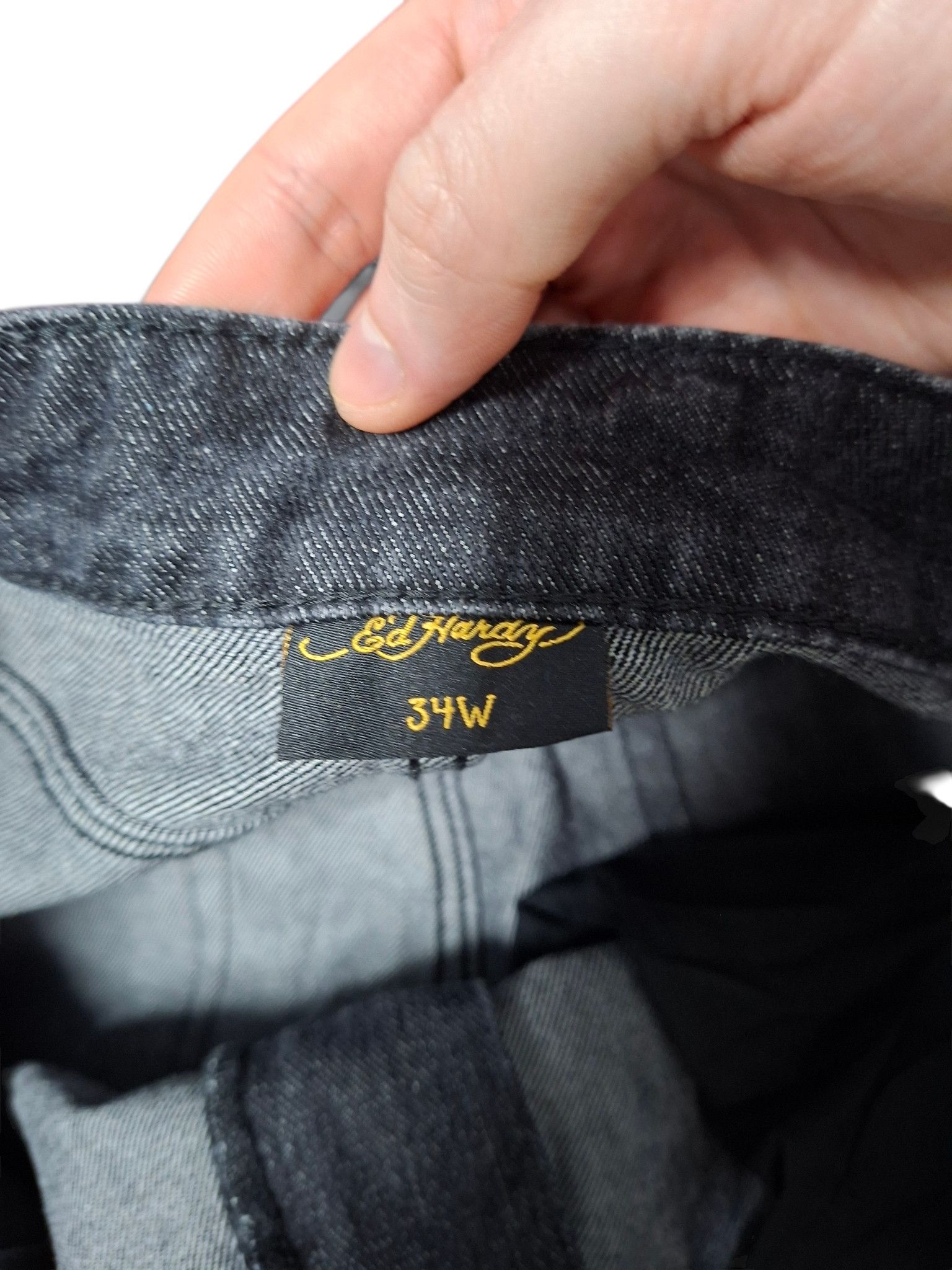 Ed Hardy ED HARDY DRAGON BIG LOGO JEANS DENIM Size US 34 / EU 50 - 5 Thumbnail