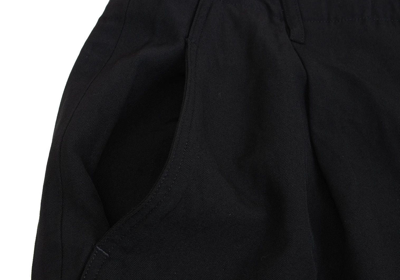Yohji Yamamoto Yohji Yamamoto Wool Gabardine Embroidered Pants Size US 30 / EU 46 - 4 Thumbnail