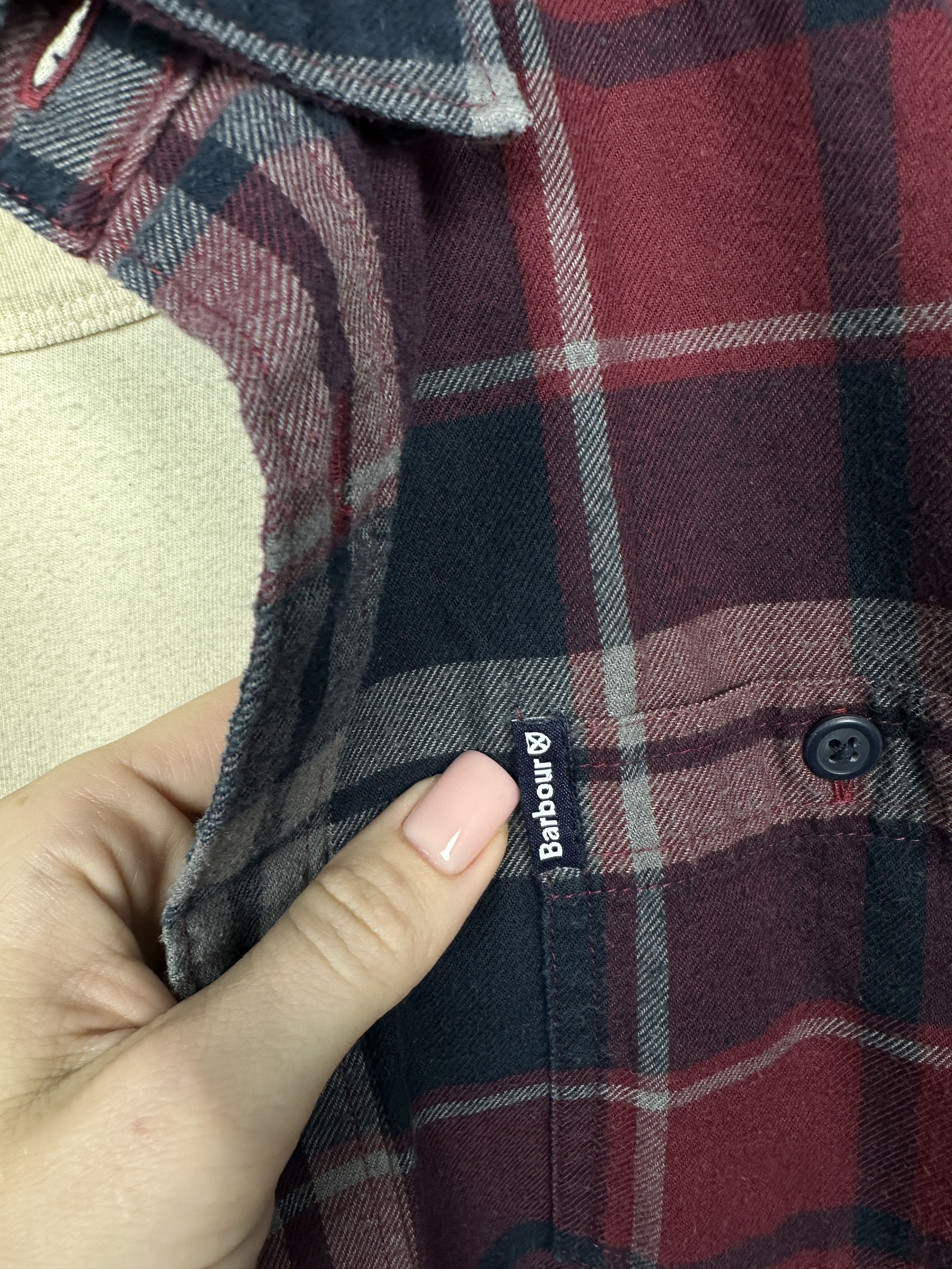 Barbour Barbour Mens Flannel Plaid Shirt Size US M / EU 48-50 / 2 - 3 Thumbnail