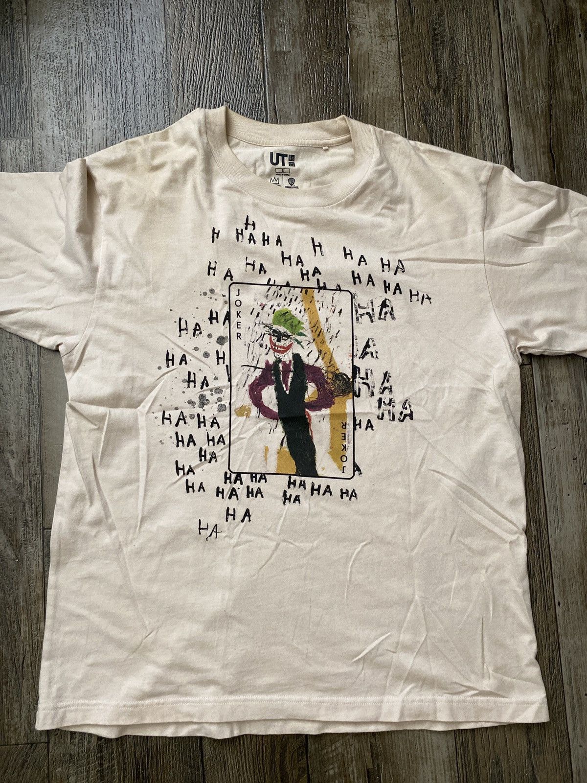 DC Comics × Jean-Michel Basquiat × Uniqlo Uniqlo Joker Dc Collaboration Size US S / EU 44-46 / 1 - 1 Thumbnail