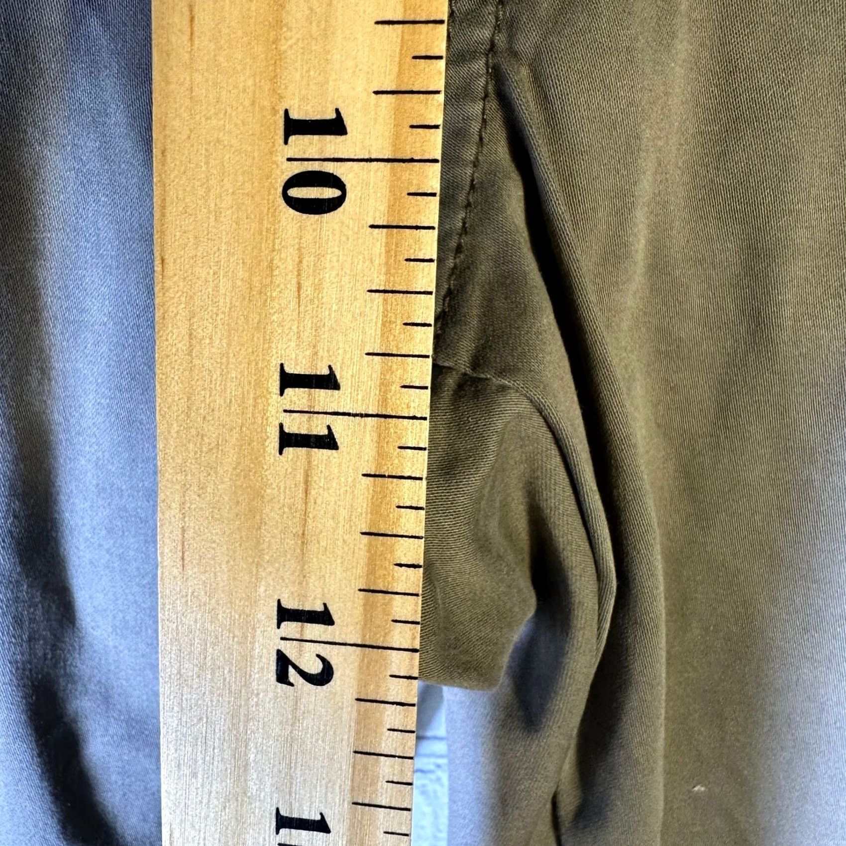 Peter Millar Peter Millar Pants Mens 5 Pocket Straight Leg Cotton Twill 38 Green Taupe Casual Chino Jeans Vintage? No Size US 37 - 5 Thumbnail