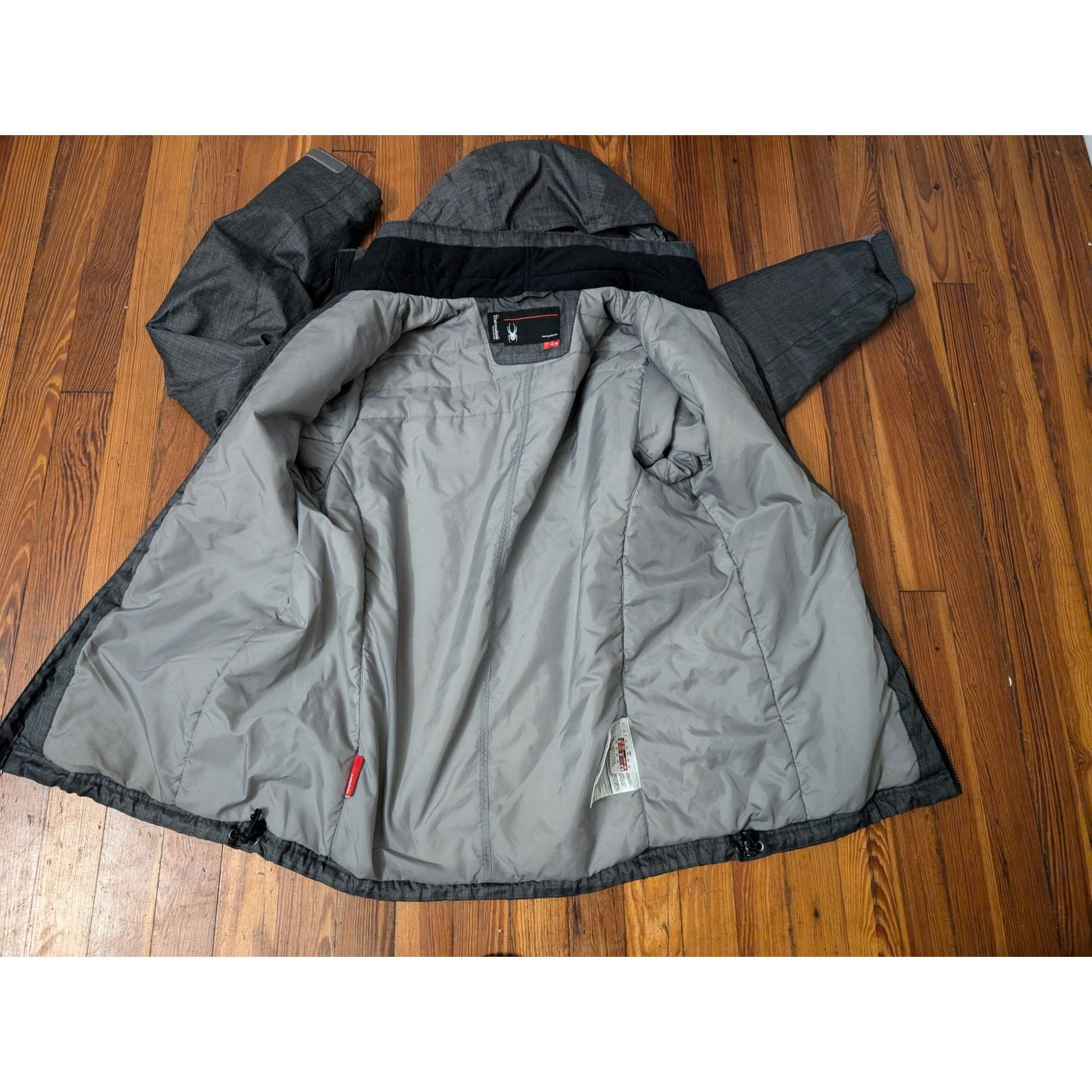 Spyder Spyder Gray Mens Medium Jacket in good condition Size US M / EU 48-50 / 2 - 6 Thumbnail