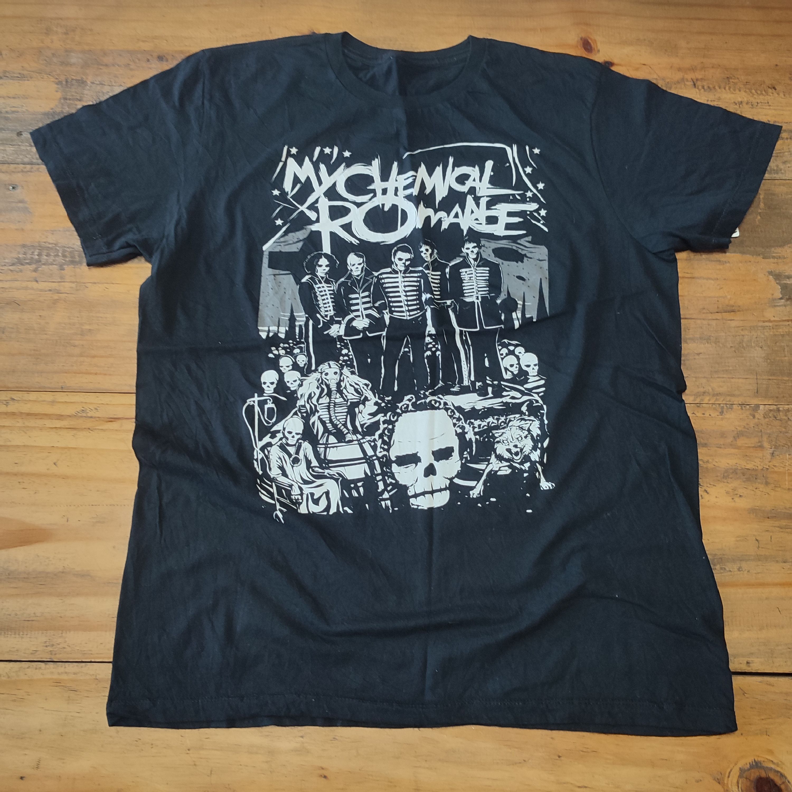 Band Tees × My Chemical Romance × Vintage MY CHEMICAL ROMANCE T SHIRT Size US L / EU 52-54 / 3 - 2 Thumbnail