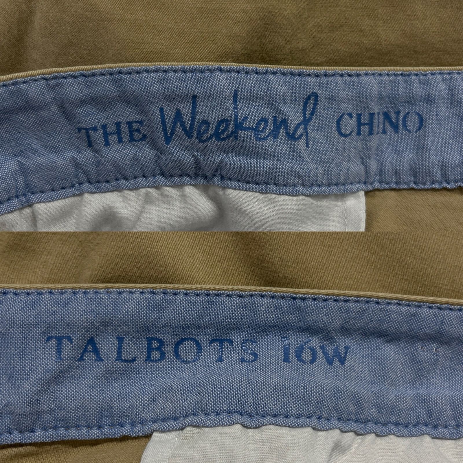 Other Talbots Womens Capri Pants Khaki Beige 16W Size 38" / US 16 / IT 52 - 7 Thumbnail